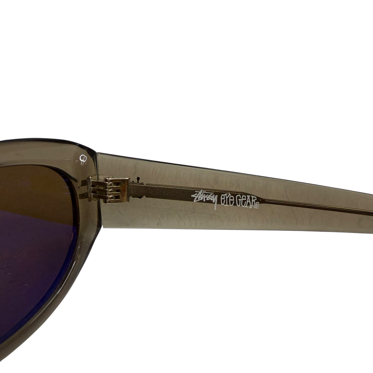 Stussy June Sunglasses Brown/Crystal