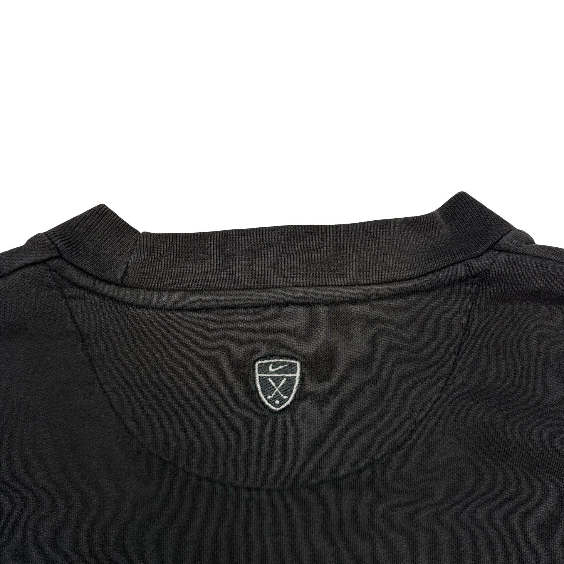 Vintage Nike Golf Embroidered Swoosh Crewneck Black