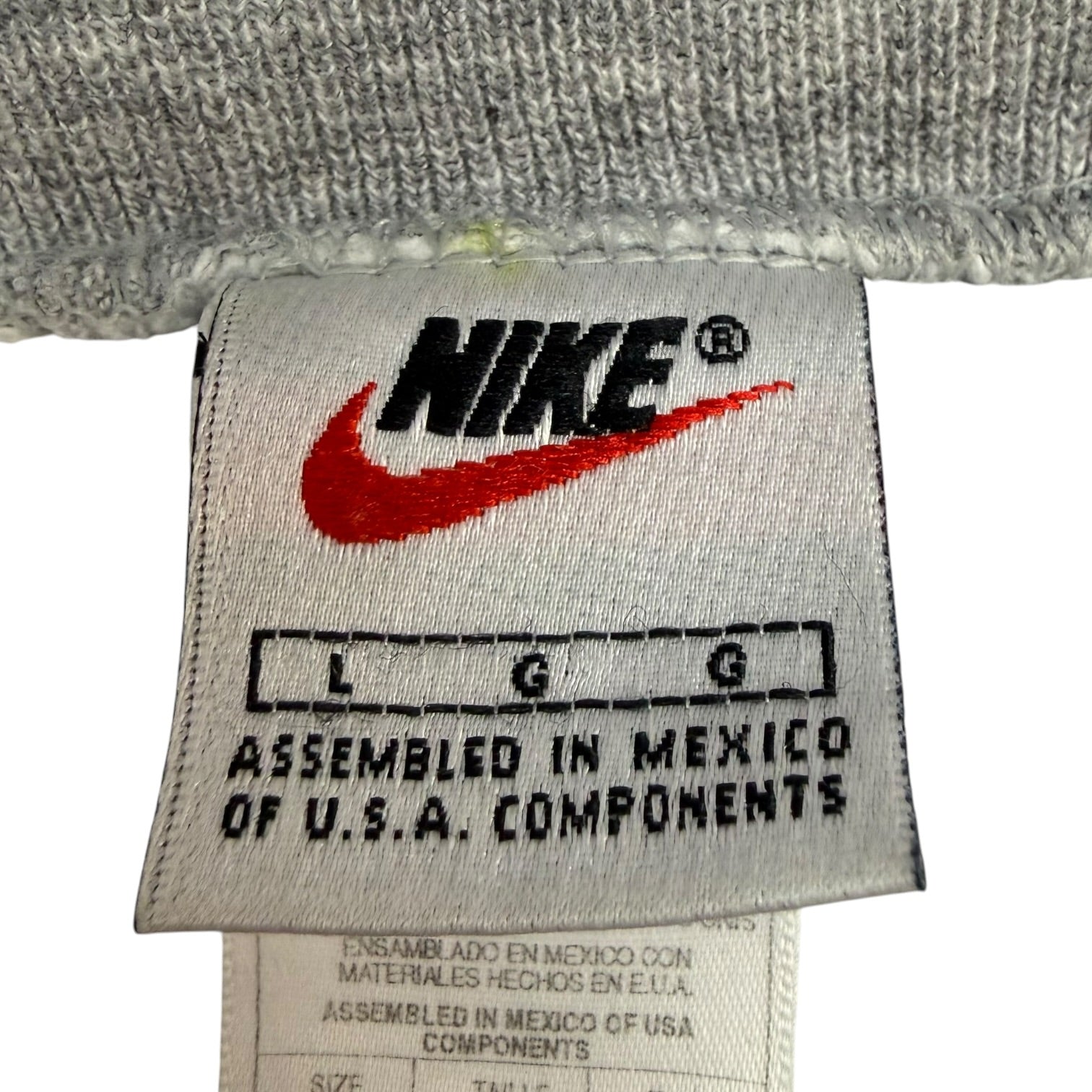 Vintage Nike Crewneck Grey