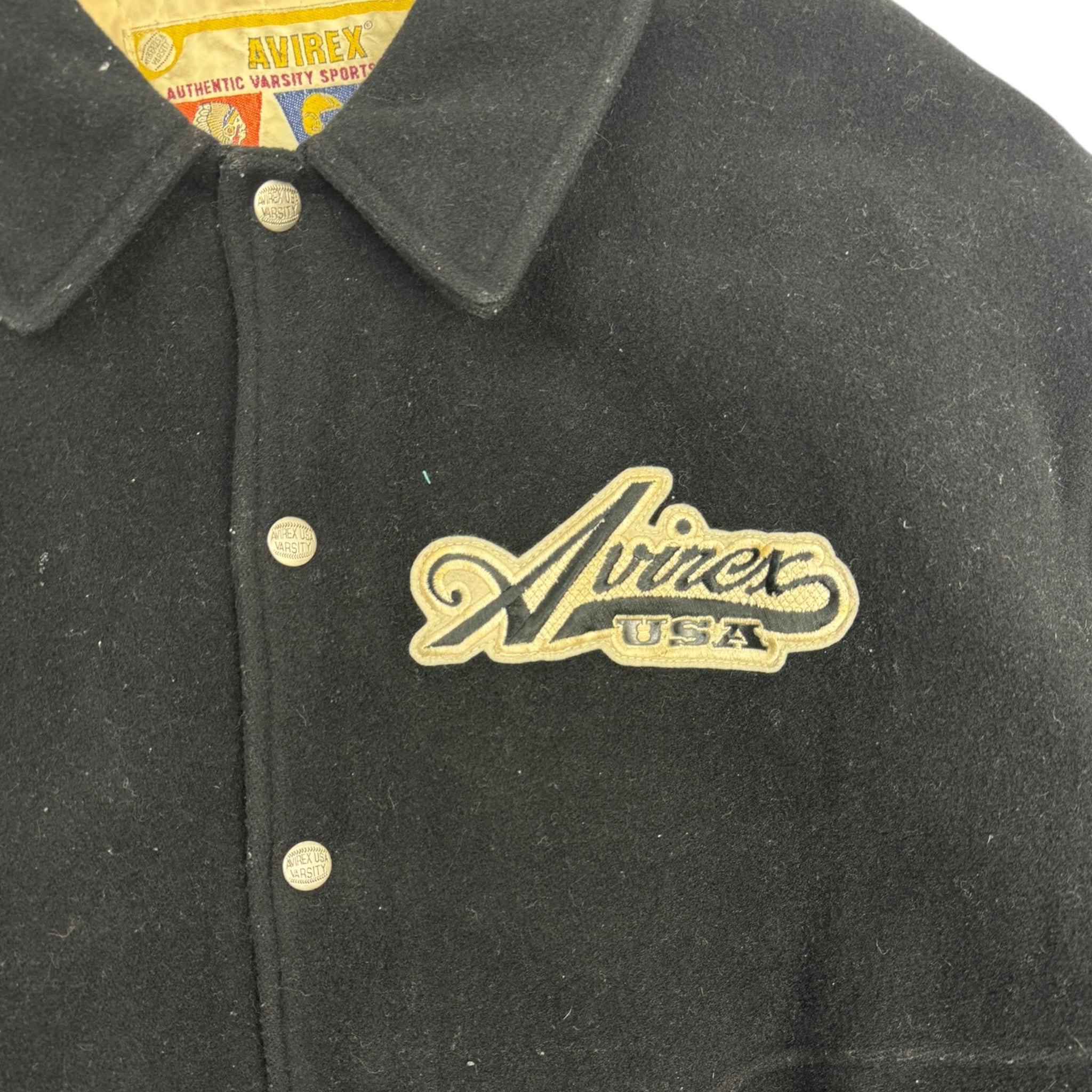 Vintage Avirex USA Wool Varsity Jacket