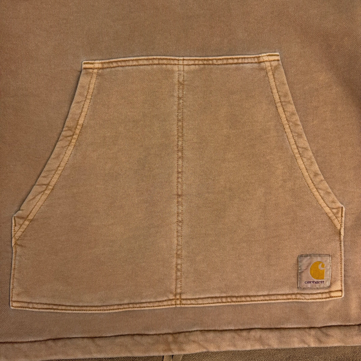 Carhartt WIP Hooded Arling Sweatshirt Tan
