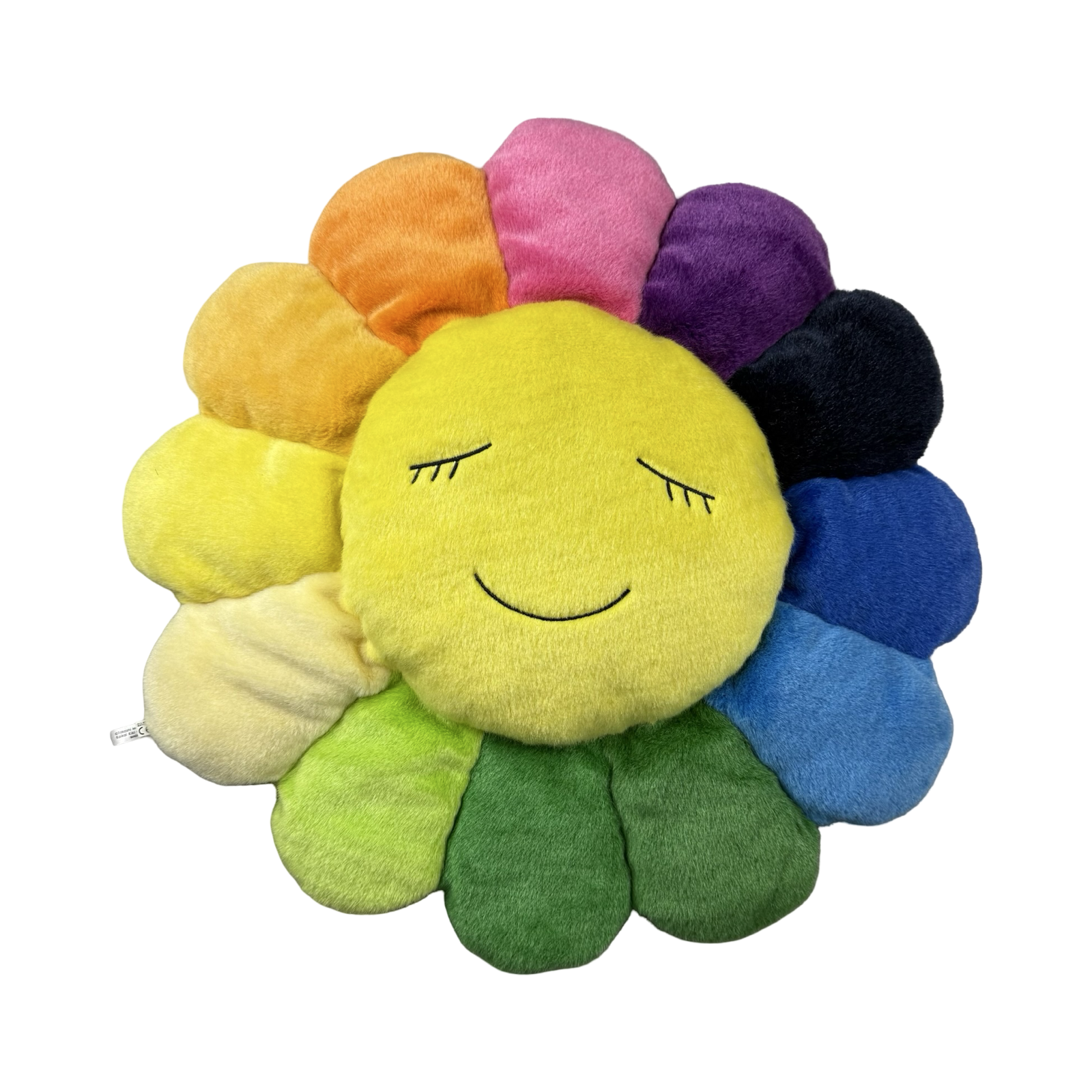 Takashi Murakami Flower Plush Rainbow/Yellow
