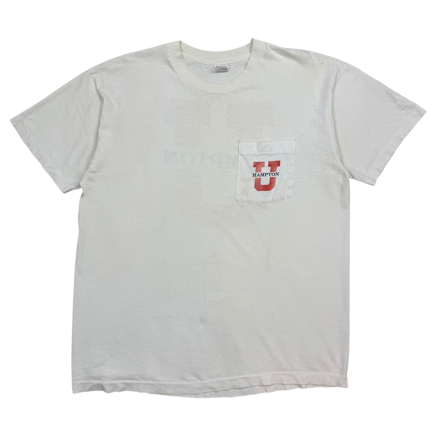 1989 University of Hampton Tee White