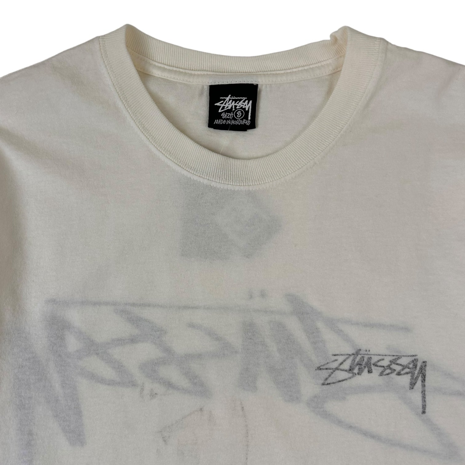 Stussy Smooth Reverse T-Shirt Natural