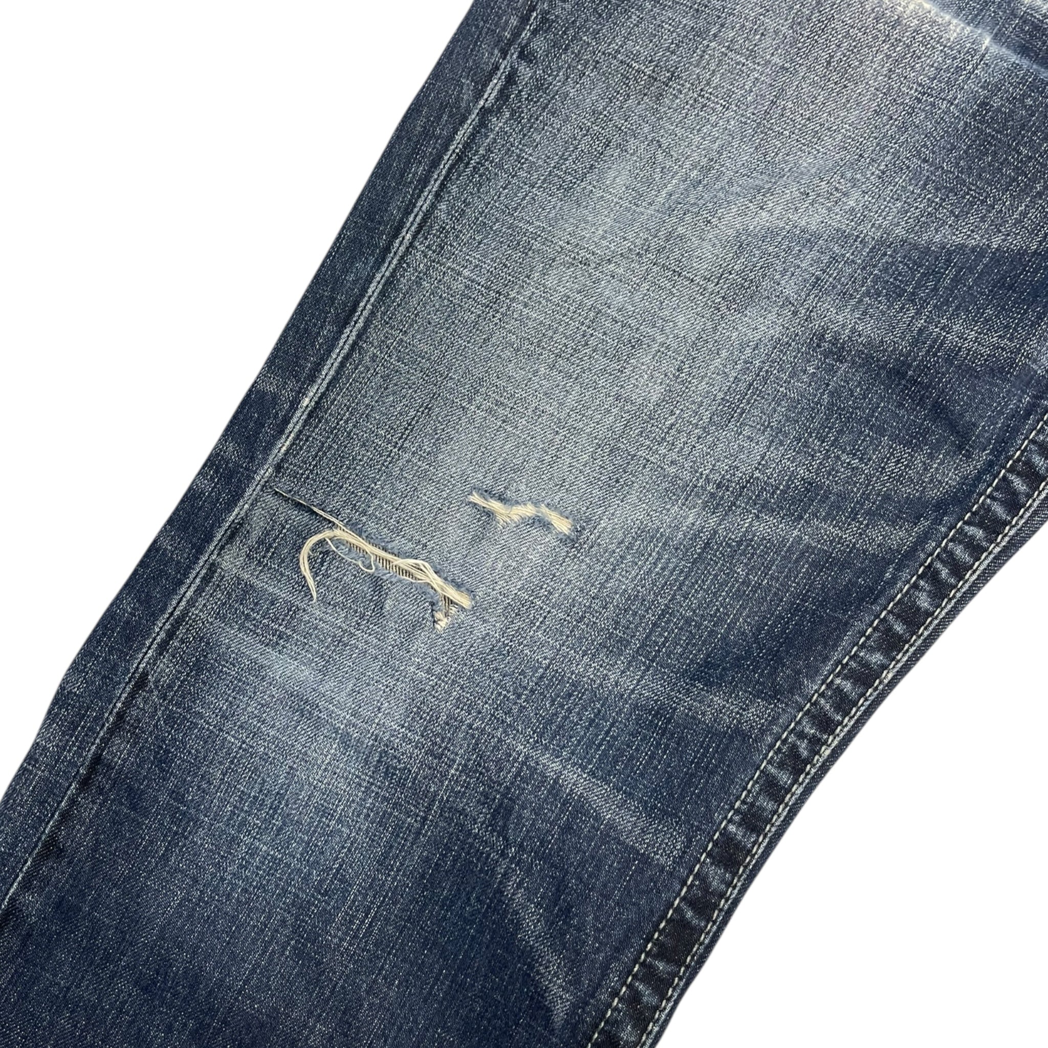 Vintage Y2K Affliction Flared Jeans Dark Washed