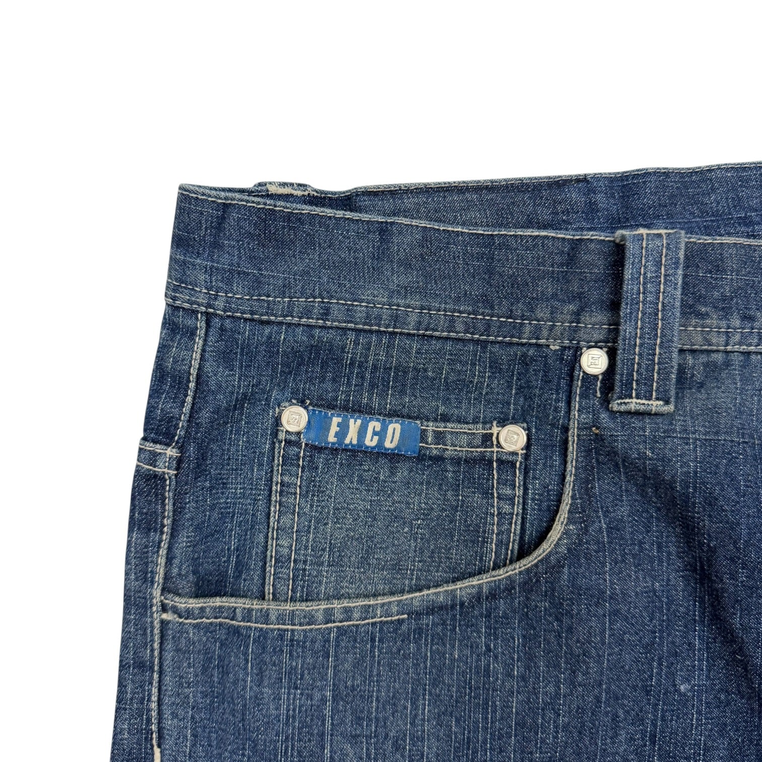 Vintage EXCO Baggy Denim Pants Dark Wash