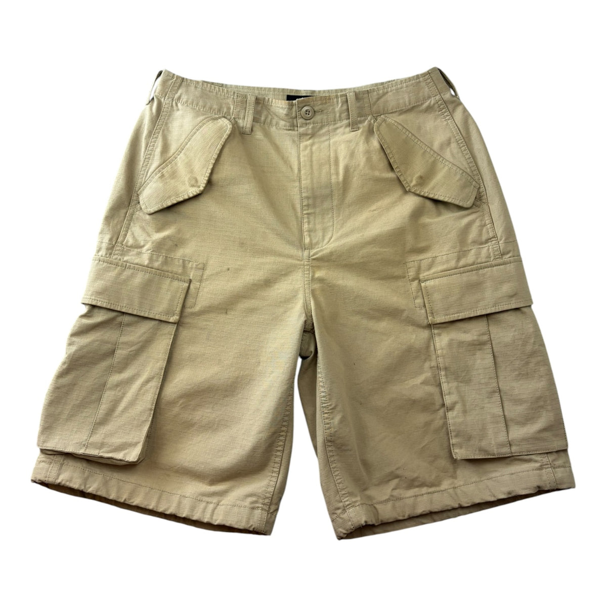 Stussy Cargo Ripstop Shorts Khaki