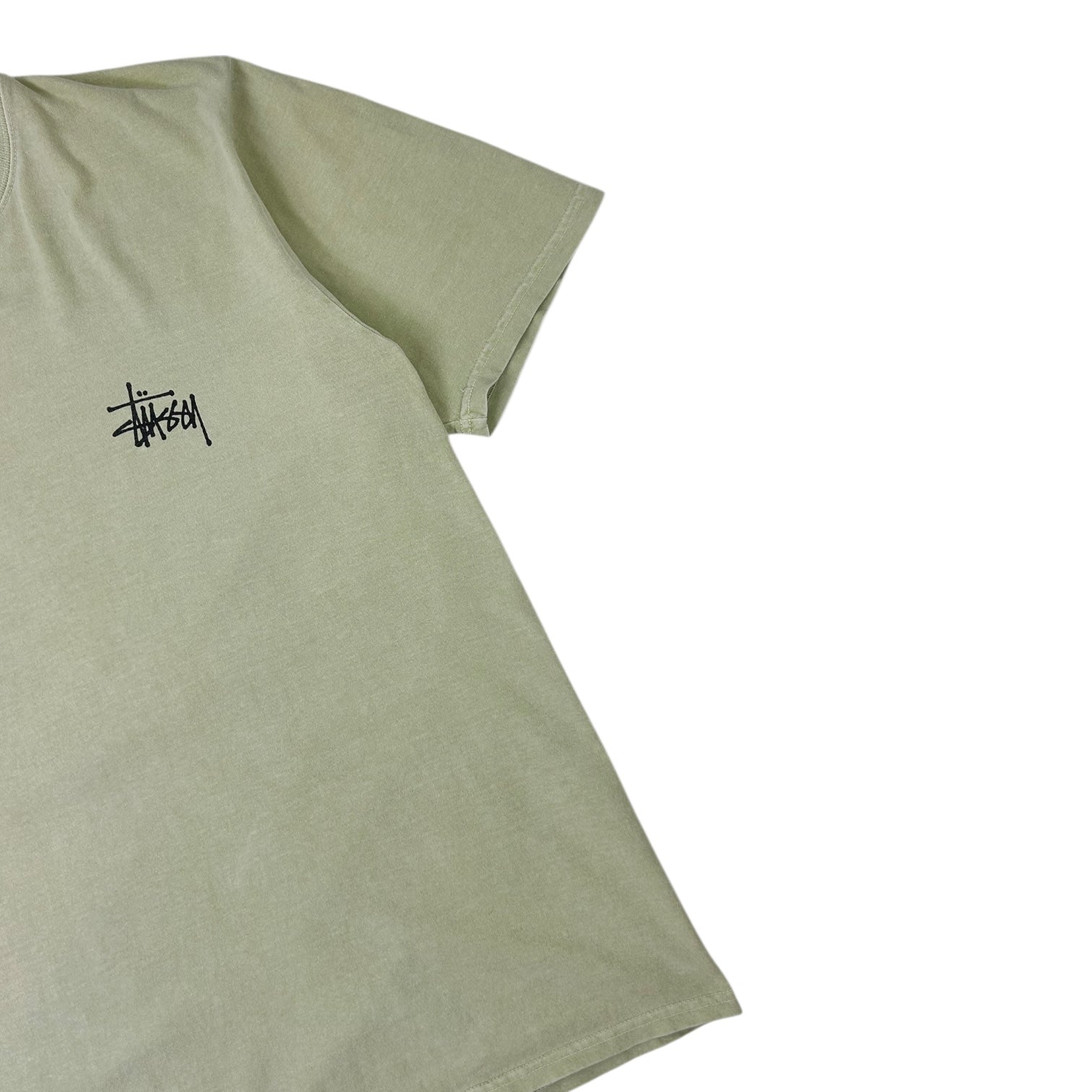 Stussy Basic Stock Logo T-Shirt Matcha
