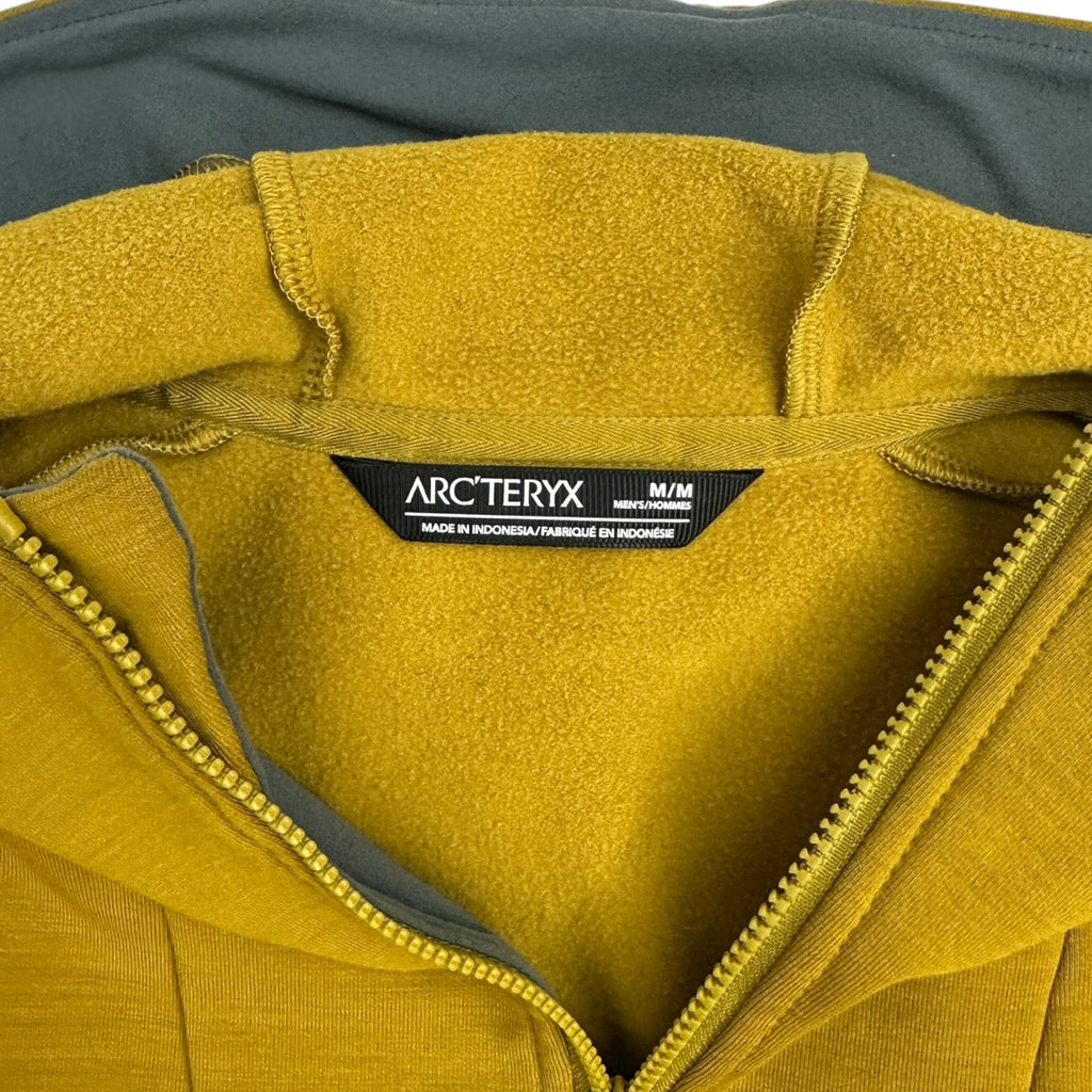 Arc’teryx Kyanite AR Tech Wool Hoody Mustard