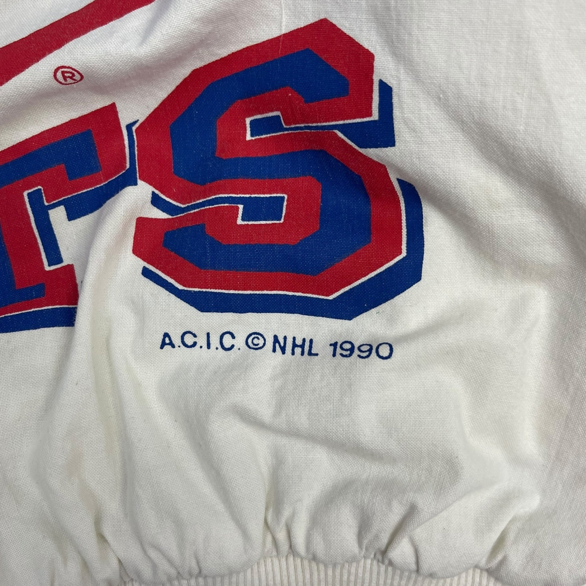 1990 Winnipeg Jets Quilted Sweater