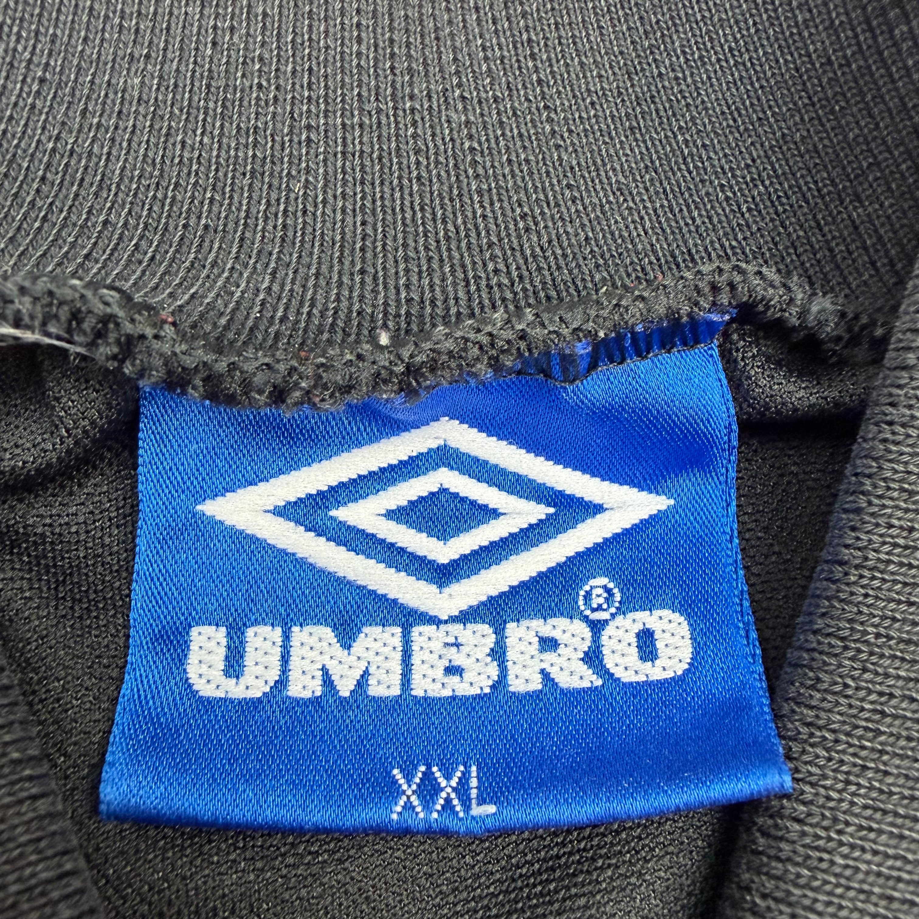 Vintage Umbro 1993-95 Manchester United Away Jersey Black
