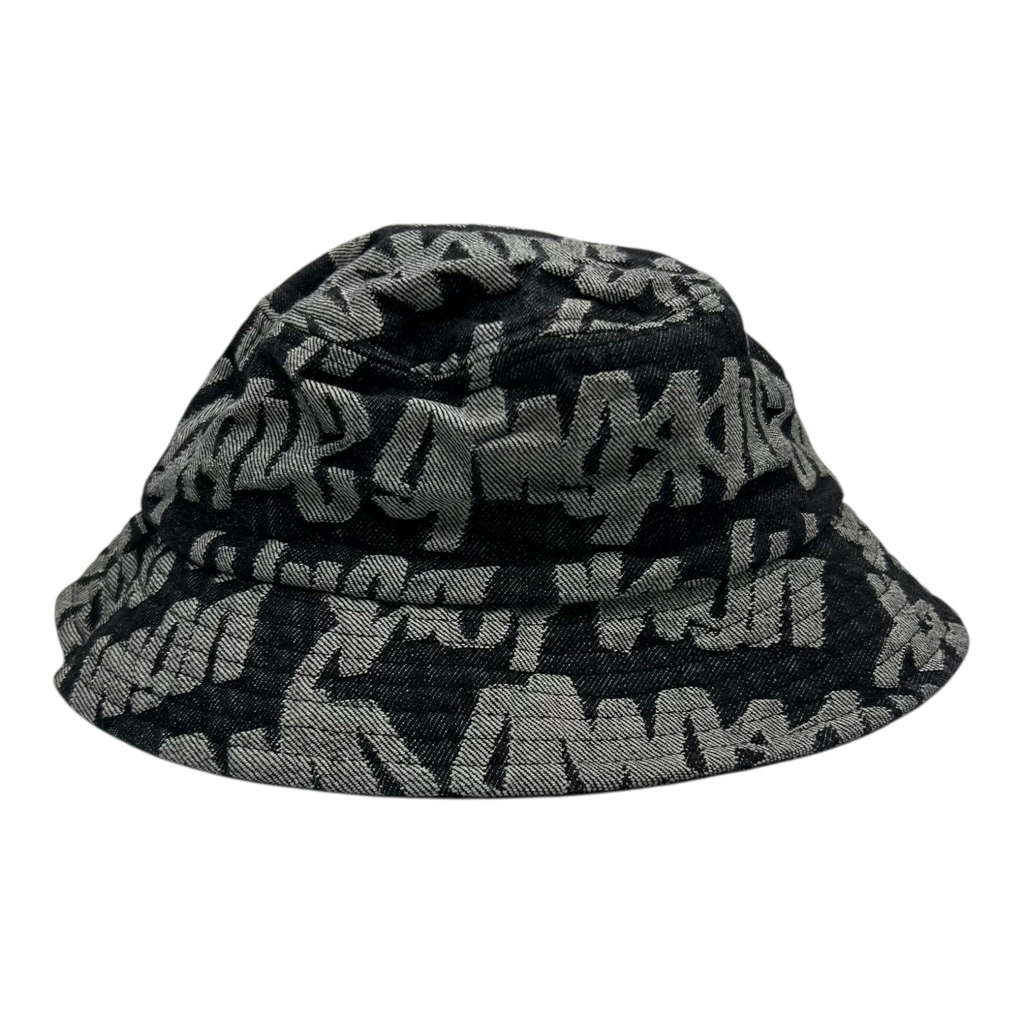 Supreme Fat Tip Jacquard Denim Crusher Black