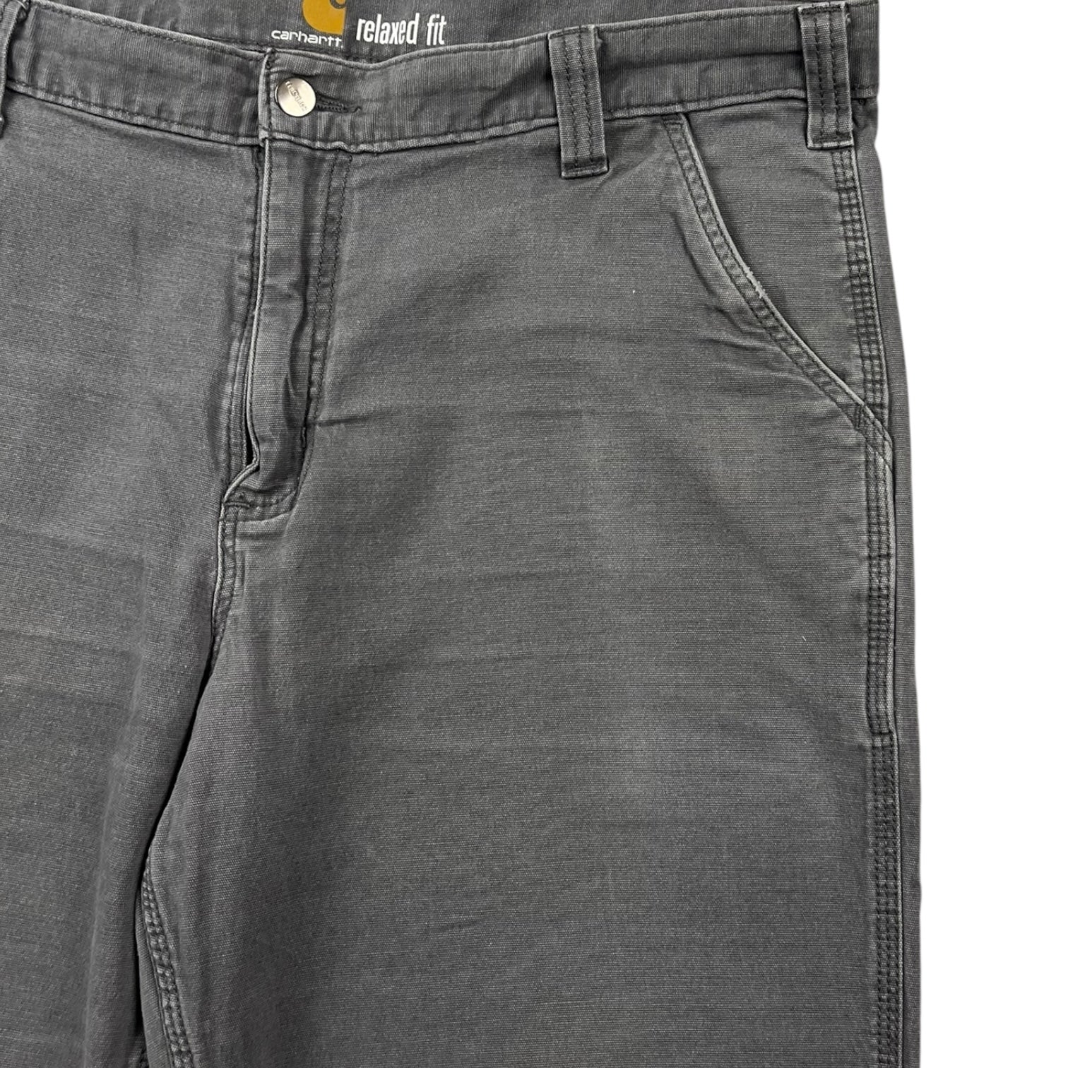 Vintage Carhartt Dungaree Pants Grey