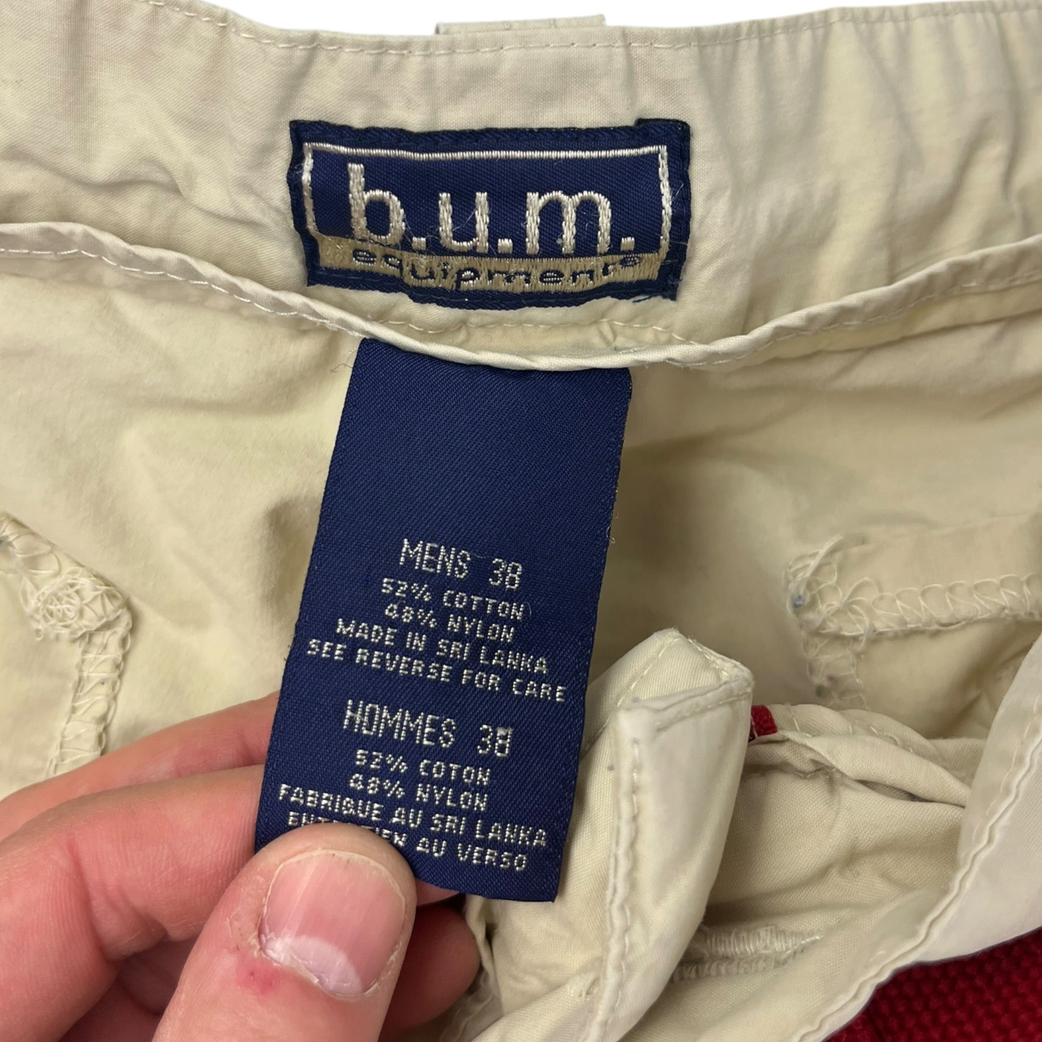 Vintage Y2K BUM Equipment Zip off Tech Cargos
