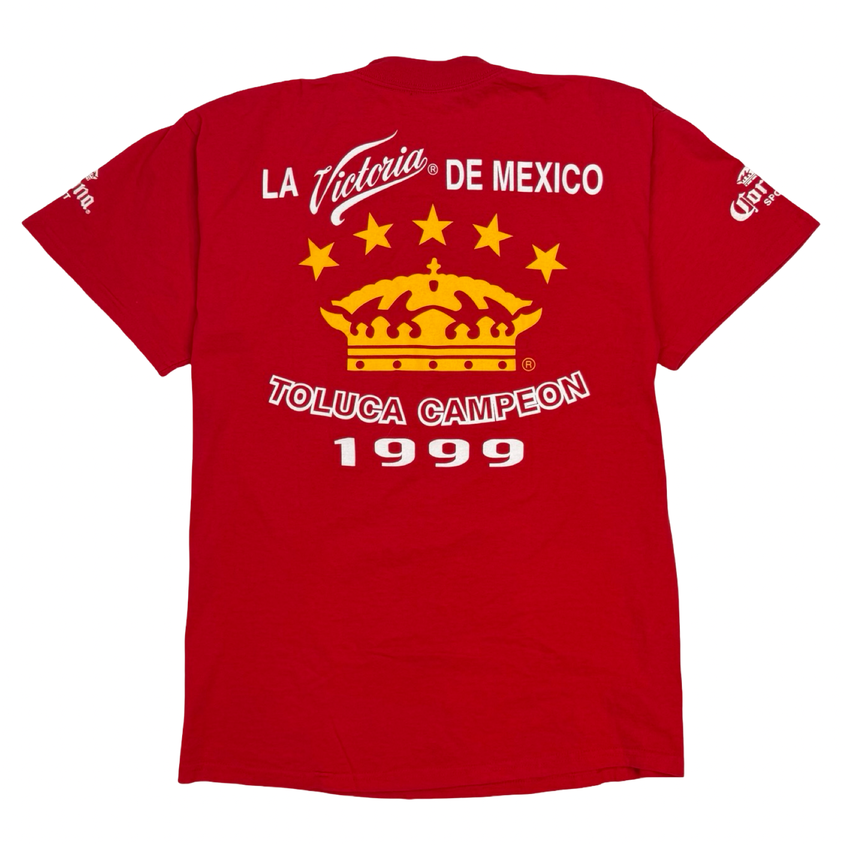 1999 Toluca FC Championship Tee Red