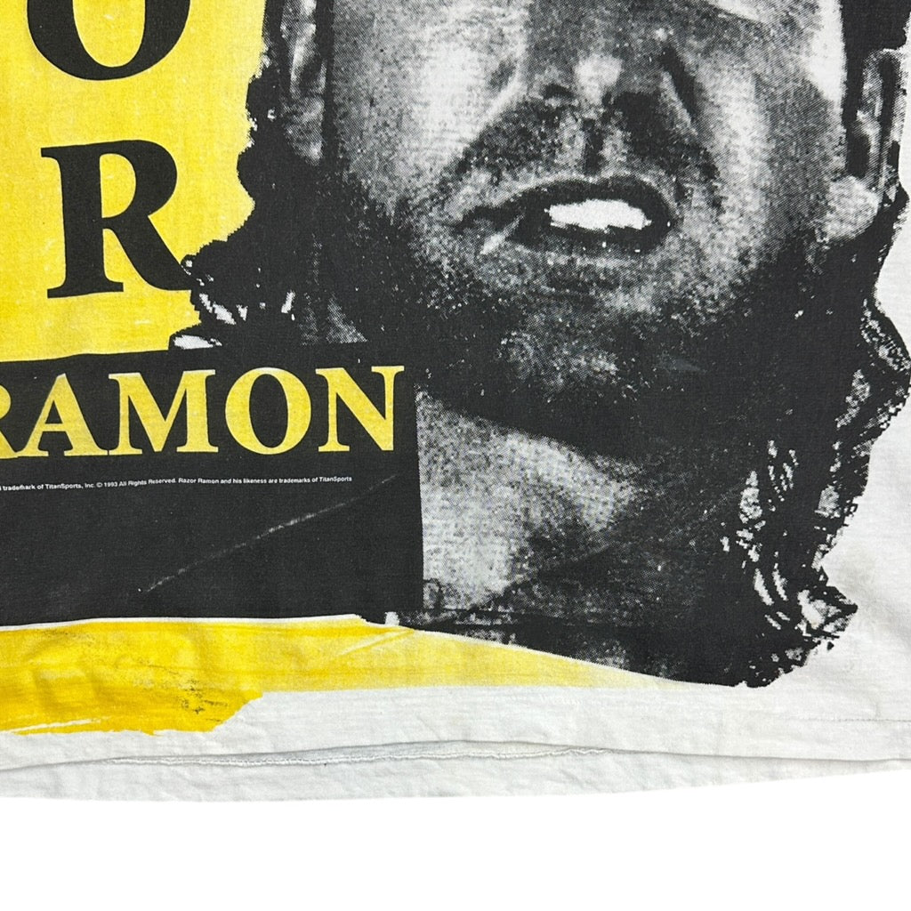 Vintage WWF Razor Ramon All Over Print AOP Tee