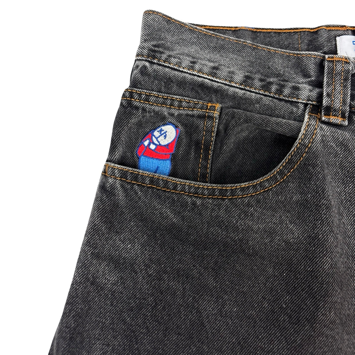 Polar Big Boy Jean Pant Grey Wash