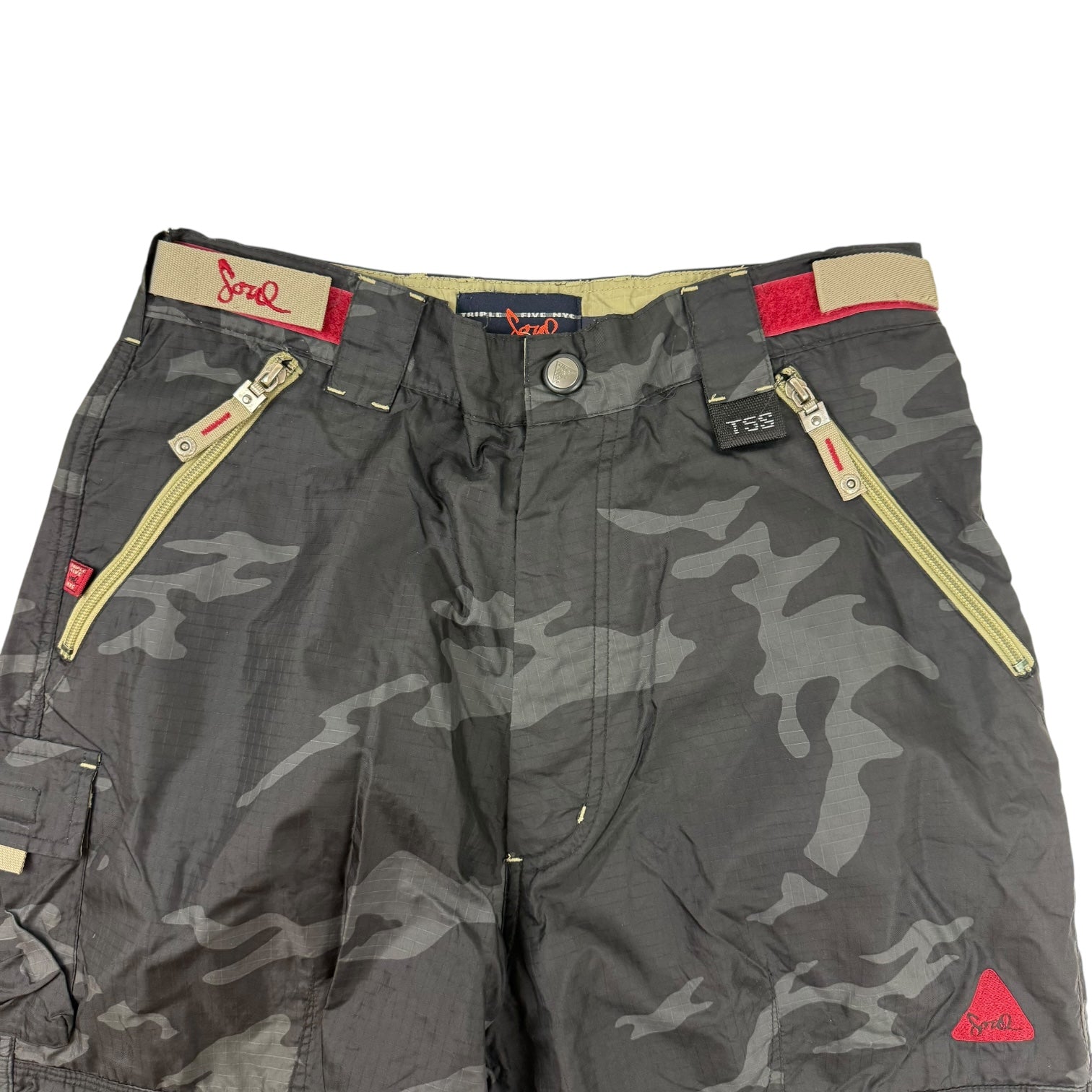 Vintage Y2K Triple 5 Soul Nylon Camo Pants