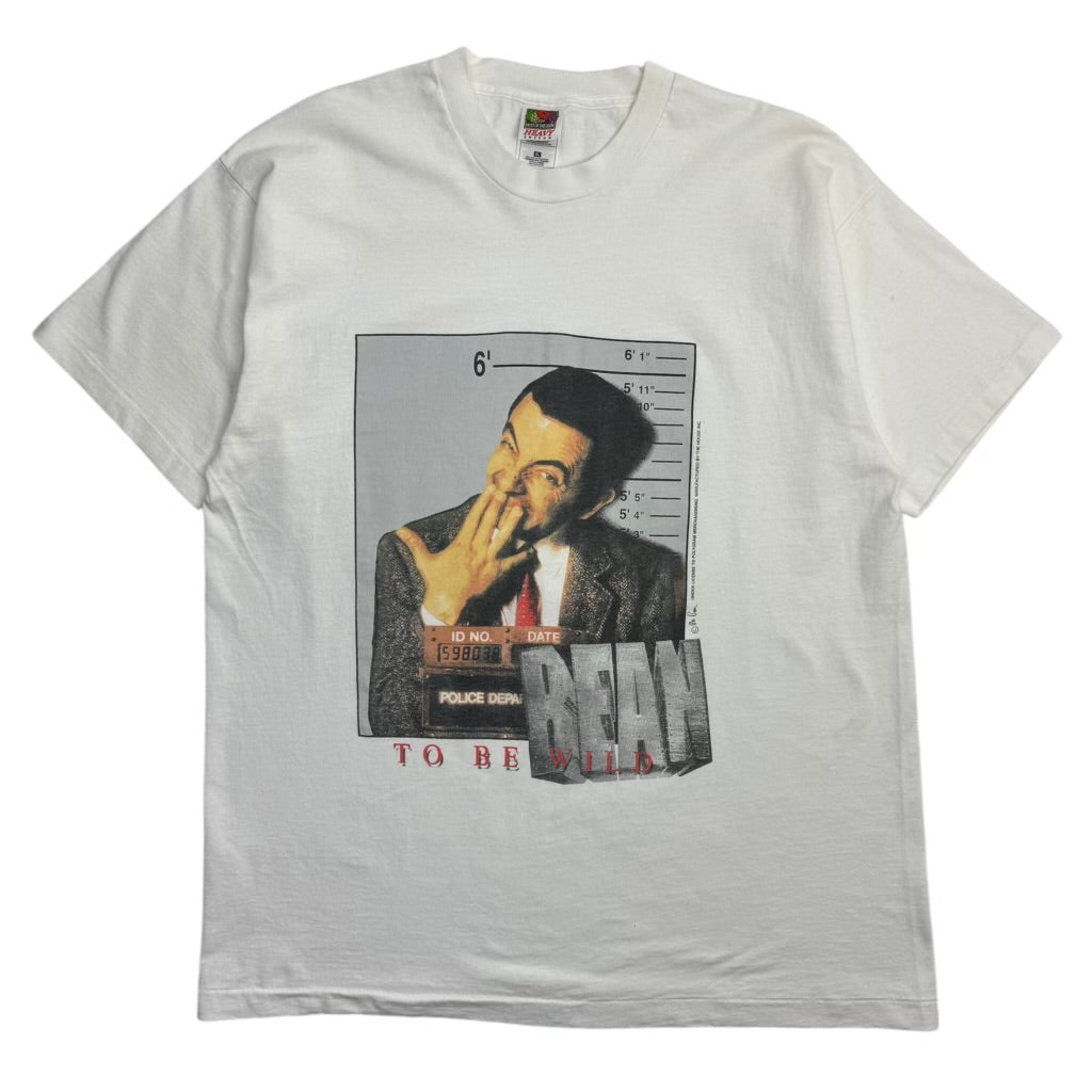 Vintage Mr Bean To Be Wild Mugshot T-Shirt