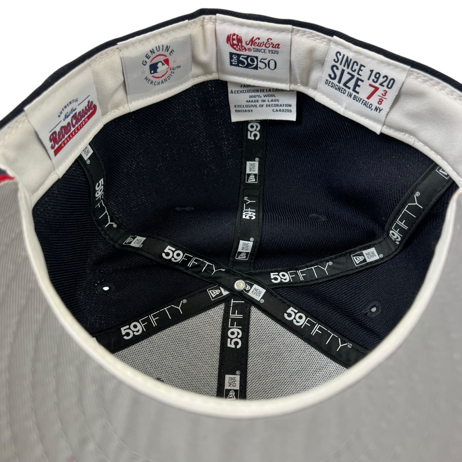 New Era 59FIFTY Fitted Cap “Atlanta Braves” Navy