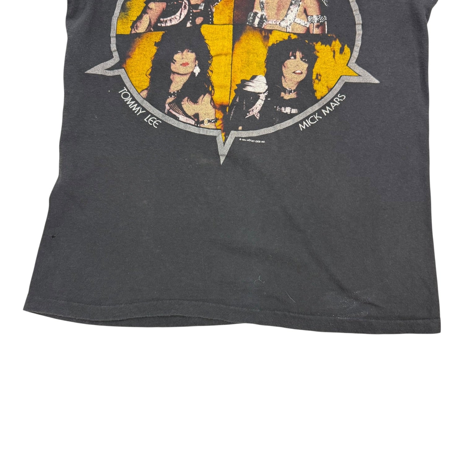 1984 Motley Crue Tank Top Black