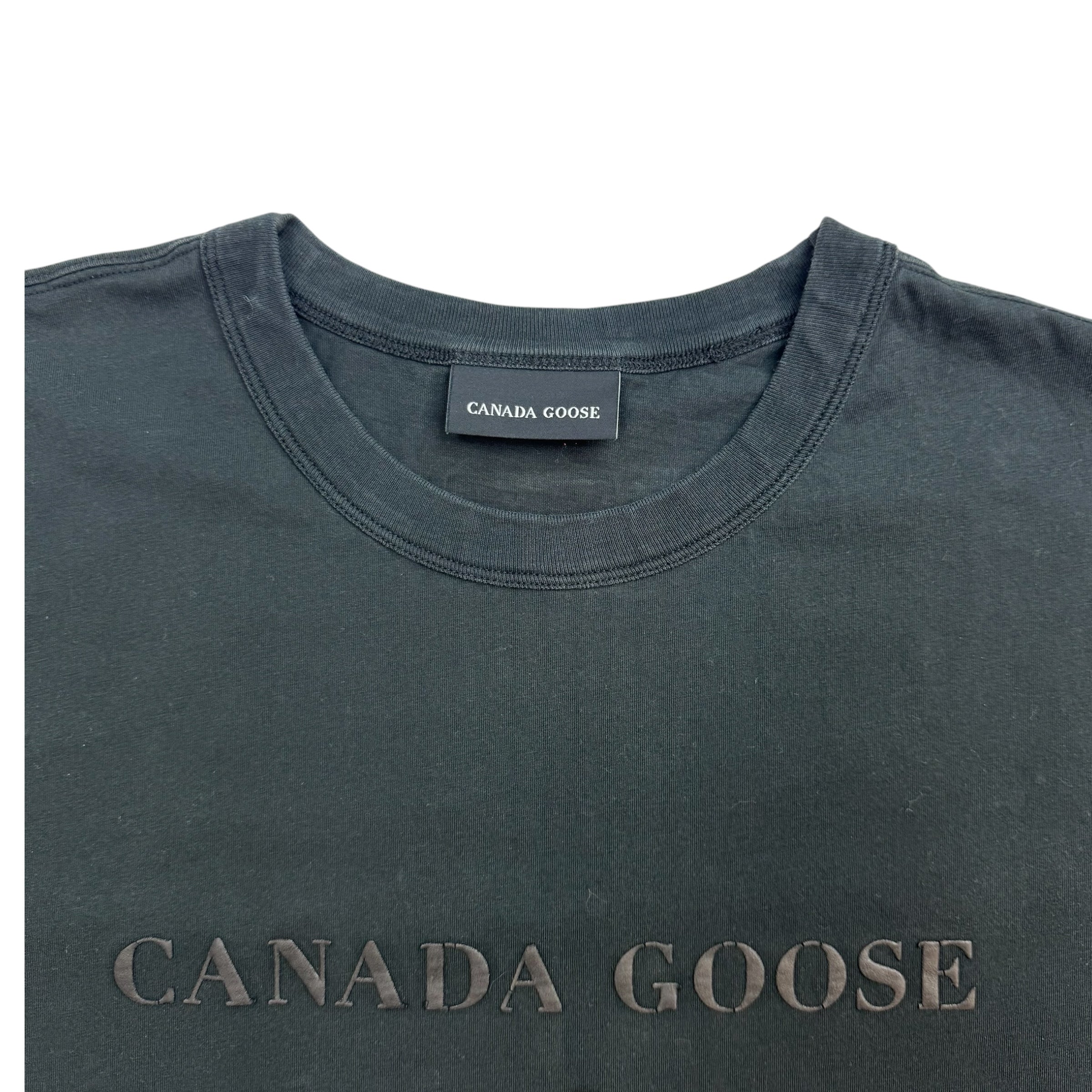 Canada Goose Logo Tee Black/Black