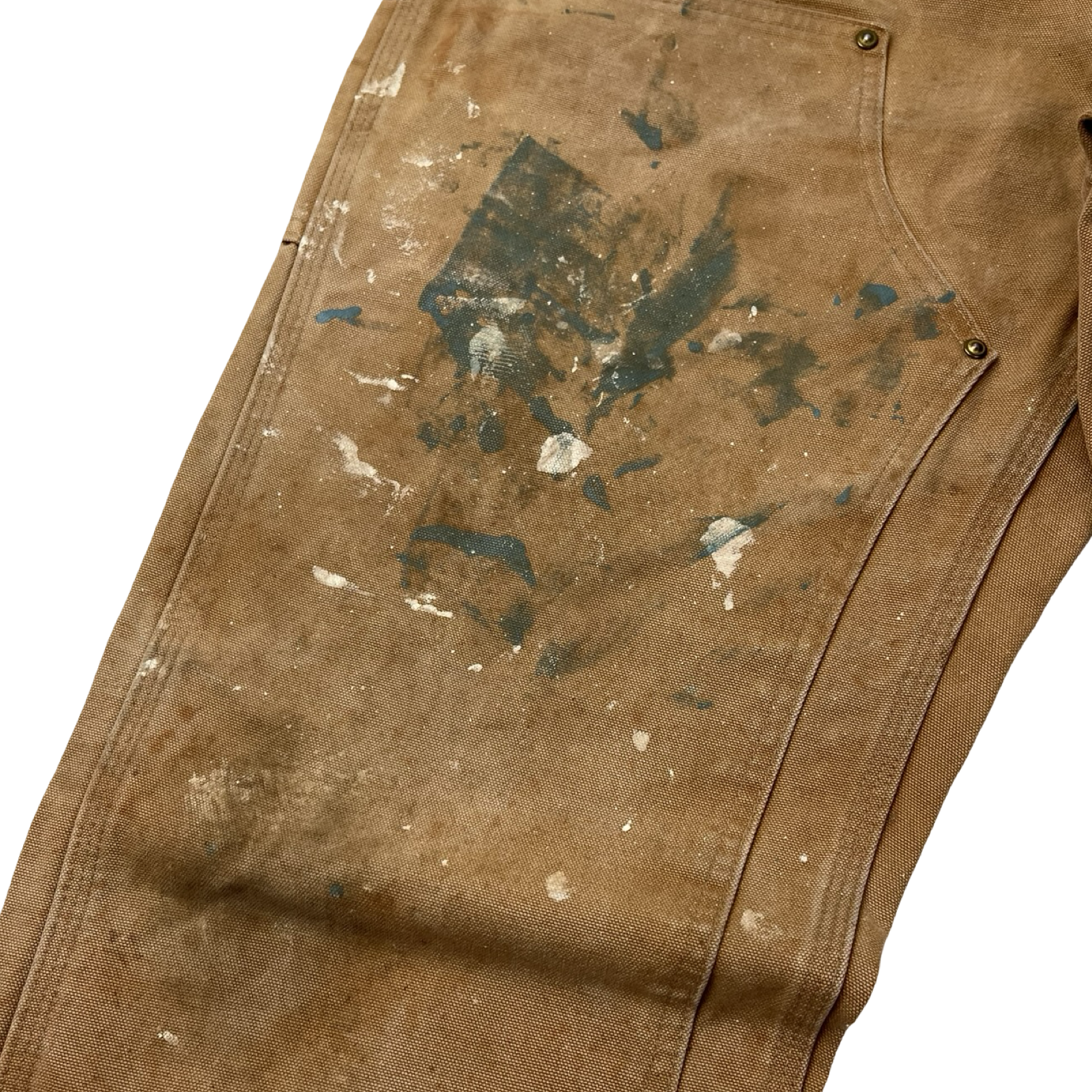 Vintage Carhartt Double Knee Carpenter Pant Golden Brown