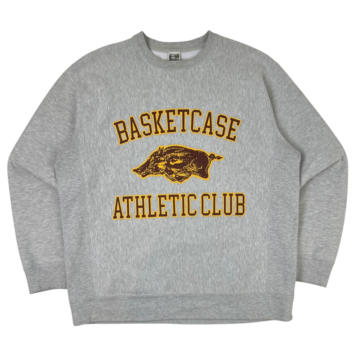 Basketcase Athletic Club Crewneck Grey
