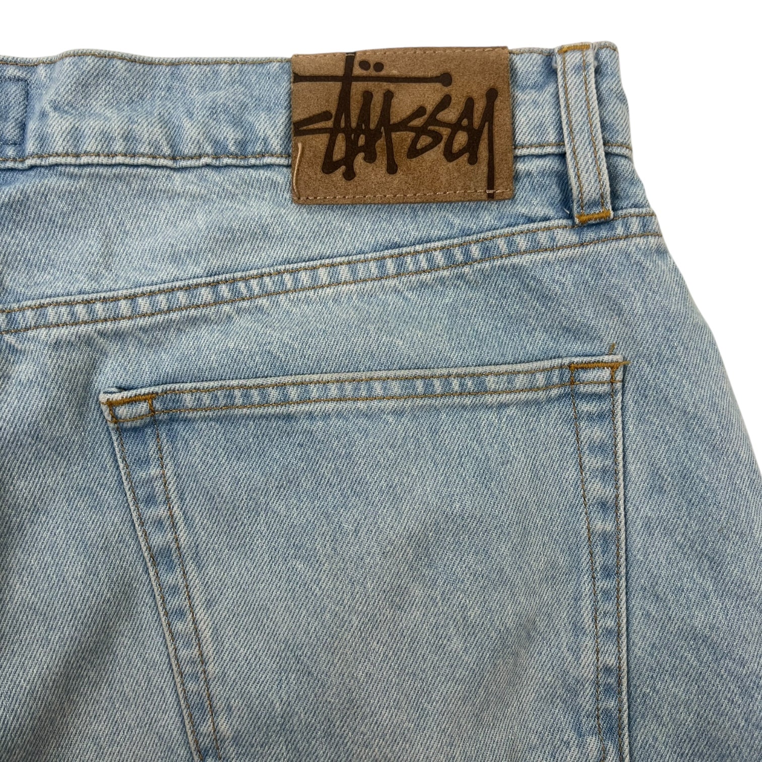 Stussy Big Ol’ Short Light Wash