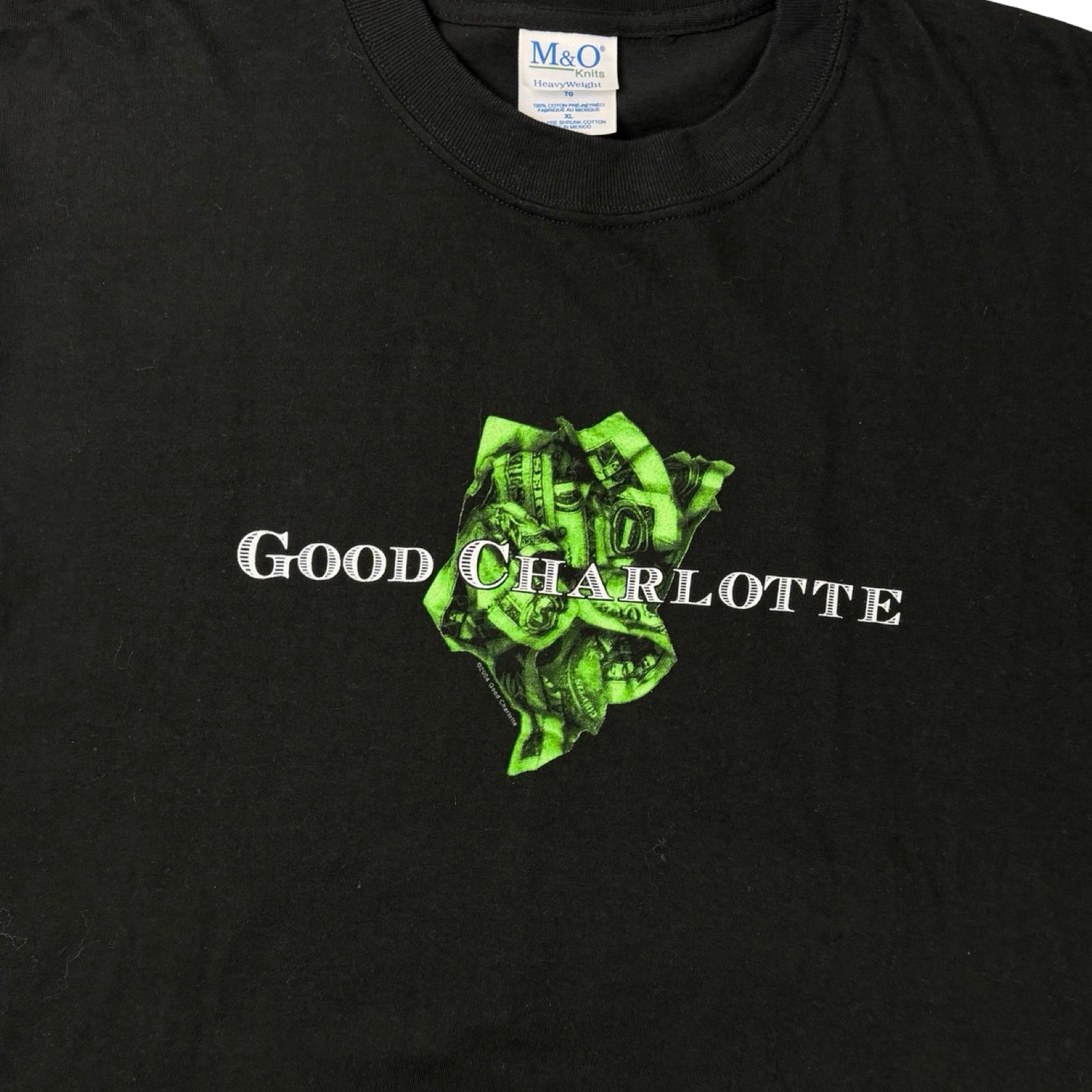 2004 Good Charlotte Graphic T-Shirt Black