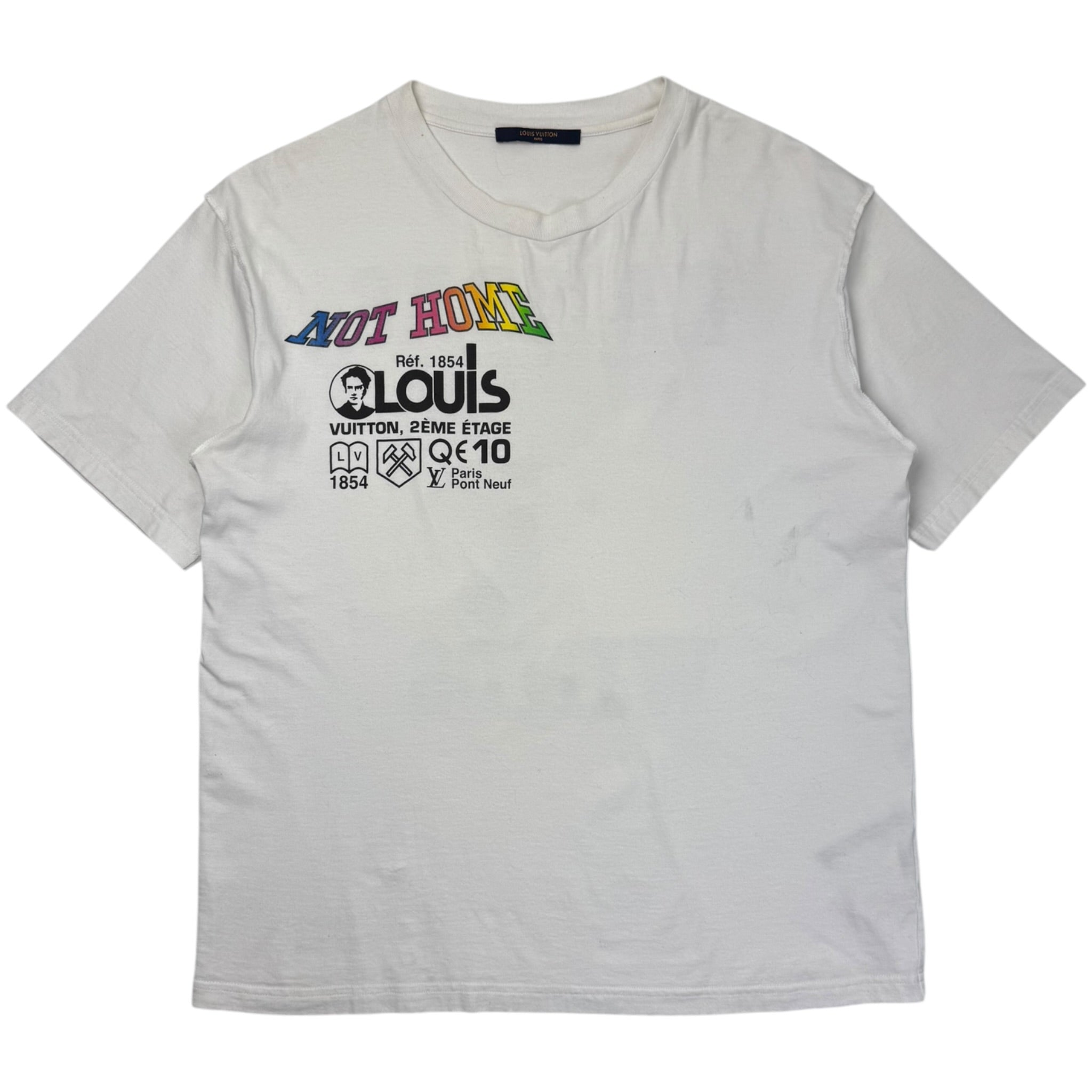 Louis Vuitton x Virgil Abloh Kansas Winds "Not Home" T-Shirt