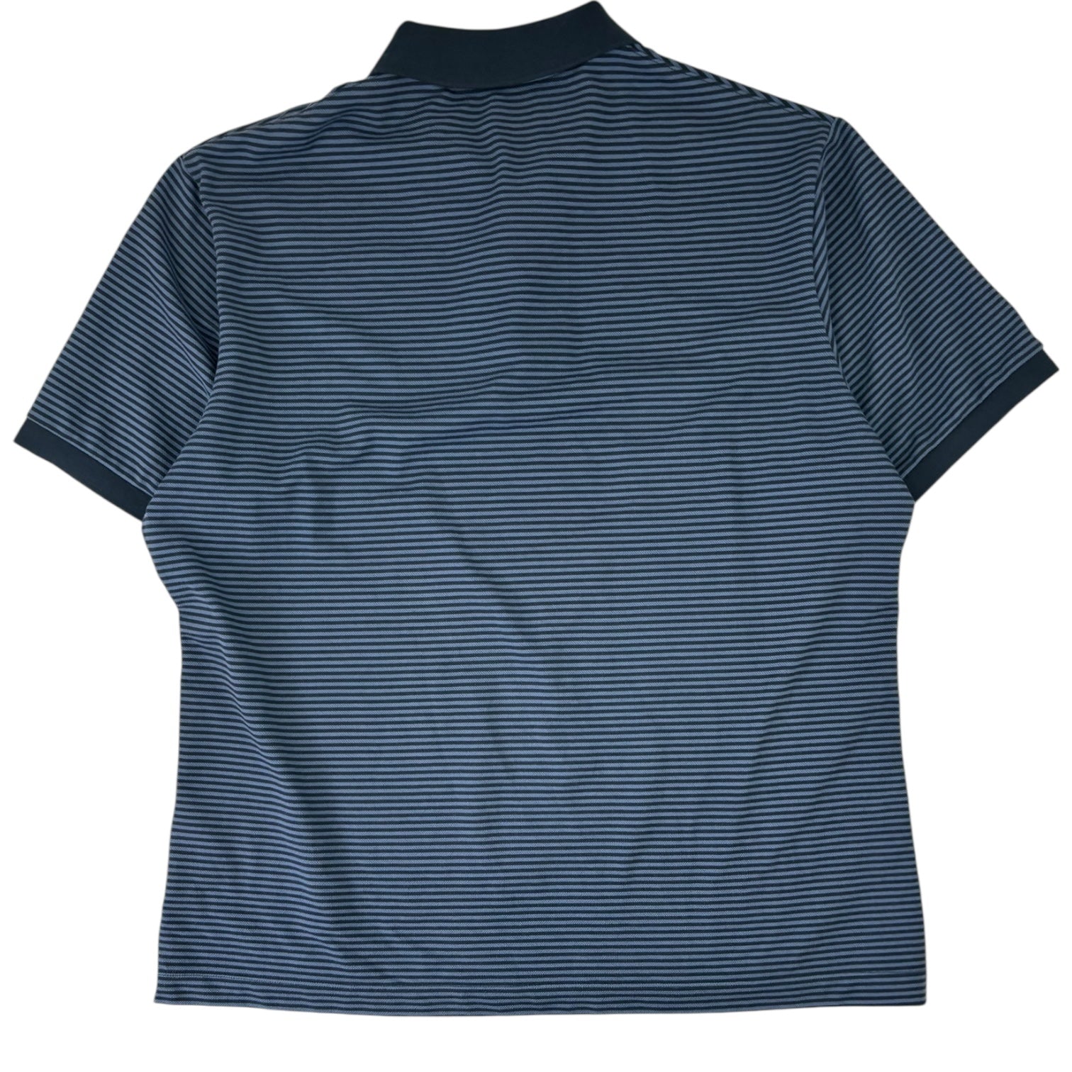 JW Anderson x Uniqlo Striped Dry Pique Polo T-Shirt Blue