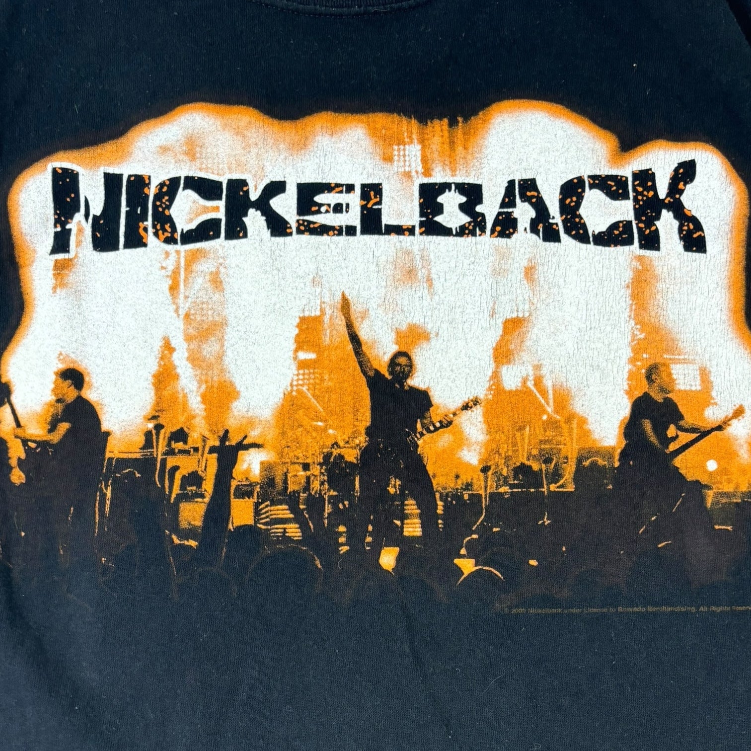 Vintage 2009 Nickelback Tour T-Shirt Black