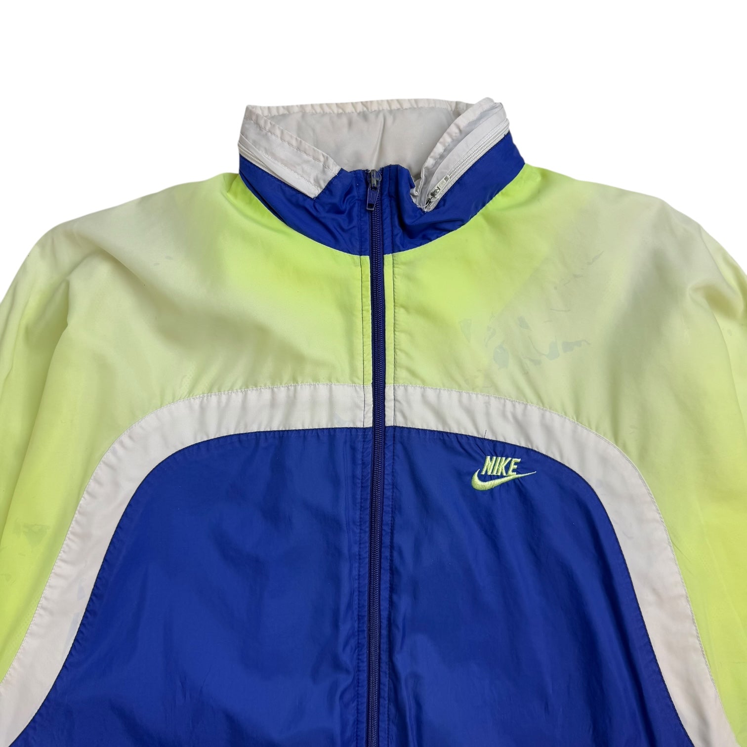 Vintage Nike Tricolour Windbreaker Blue/Green/White