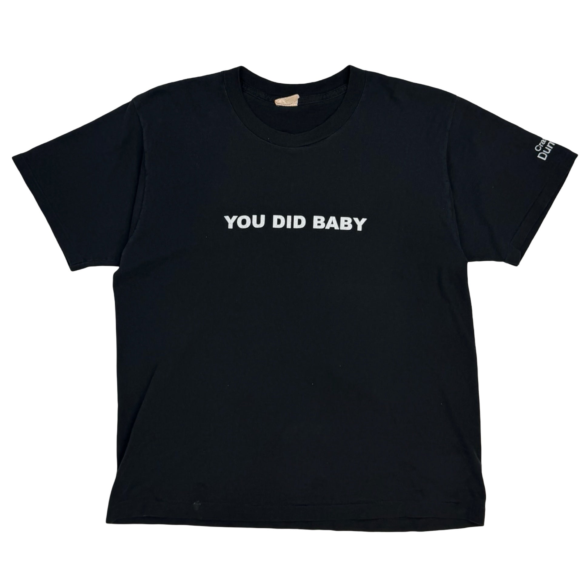 Vintage Crash Test Dummies “You Did Baby” Tee Black