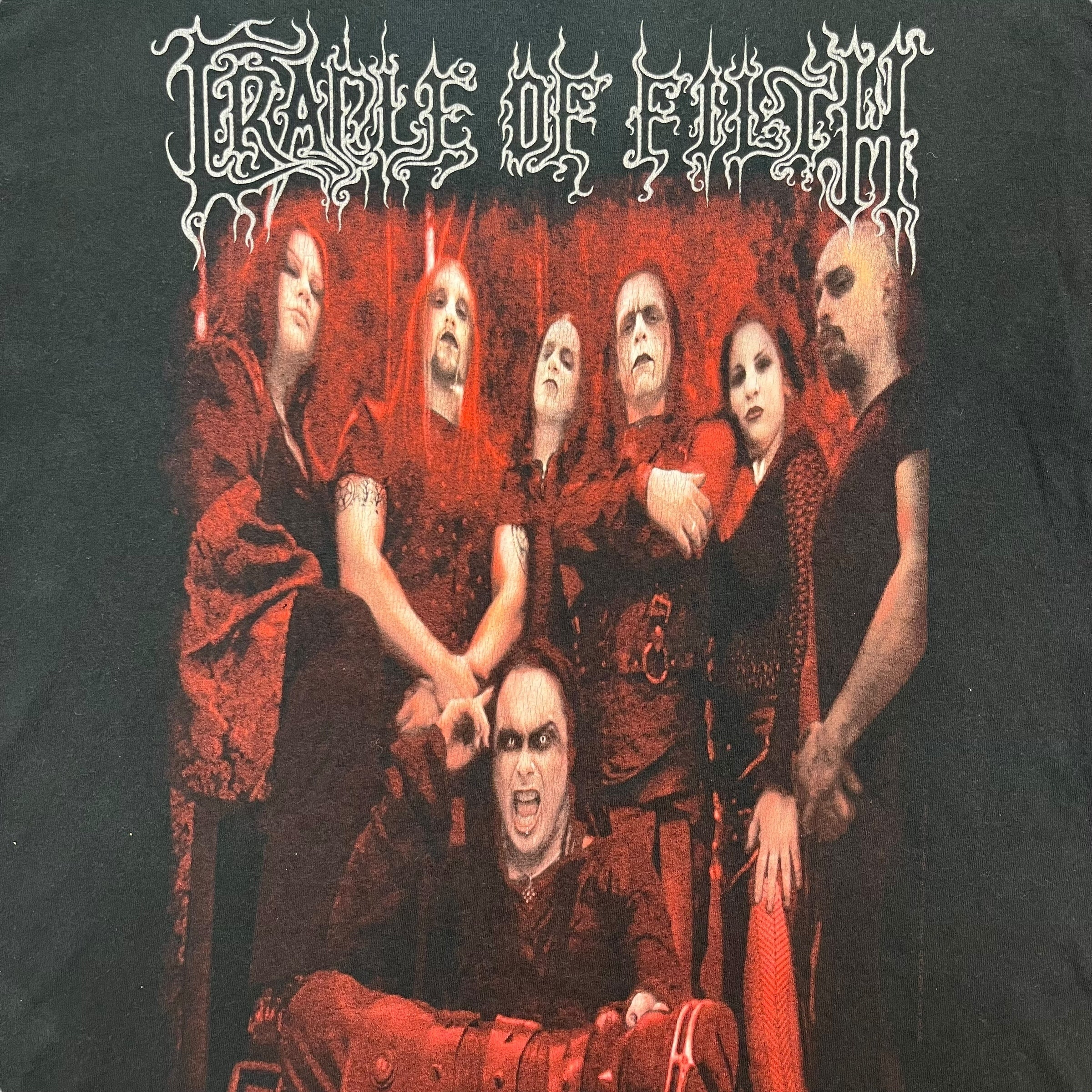 2007 Cradle of Filth Tournography Tee Black