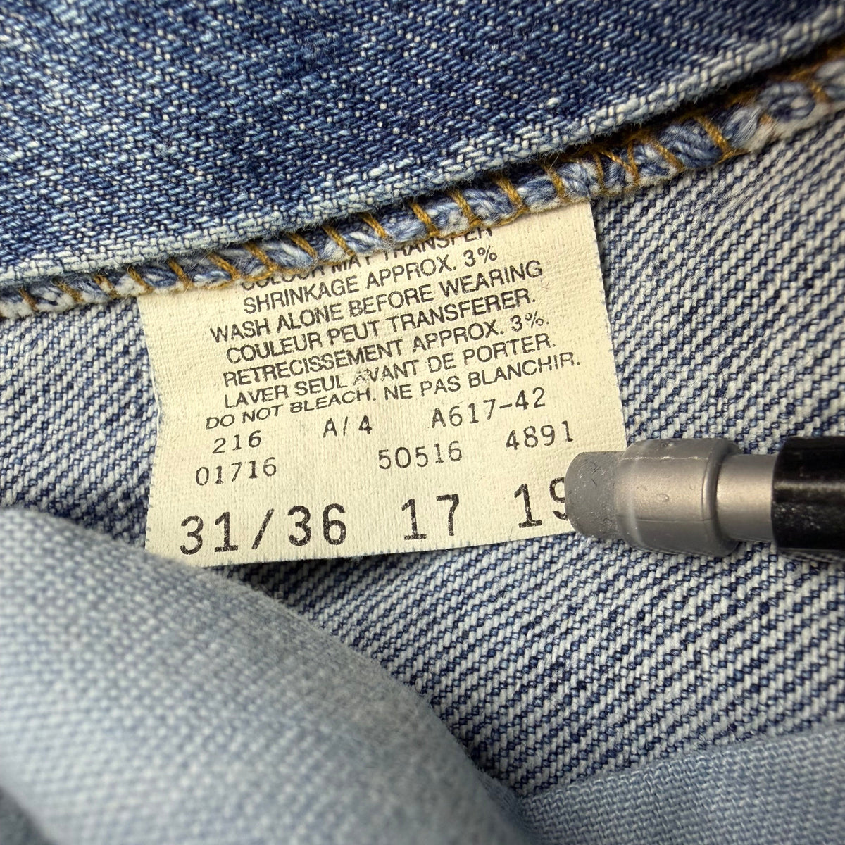 Vintage Levi’s 512 Jeans Blue