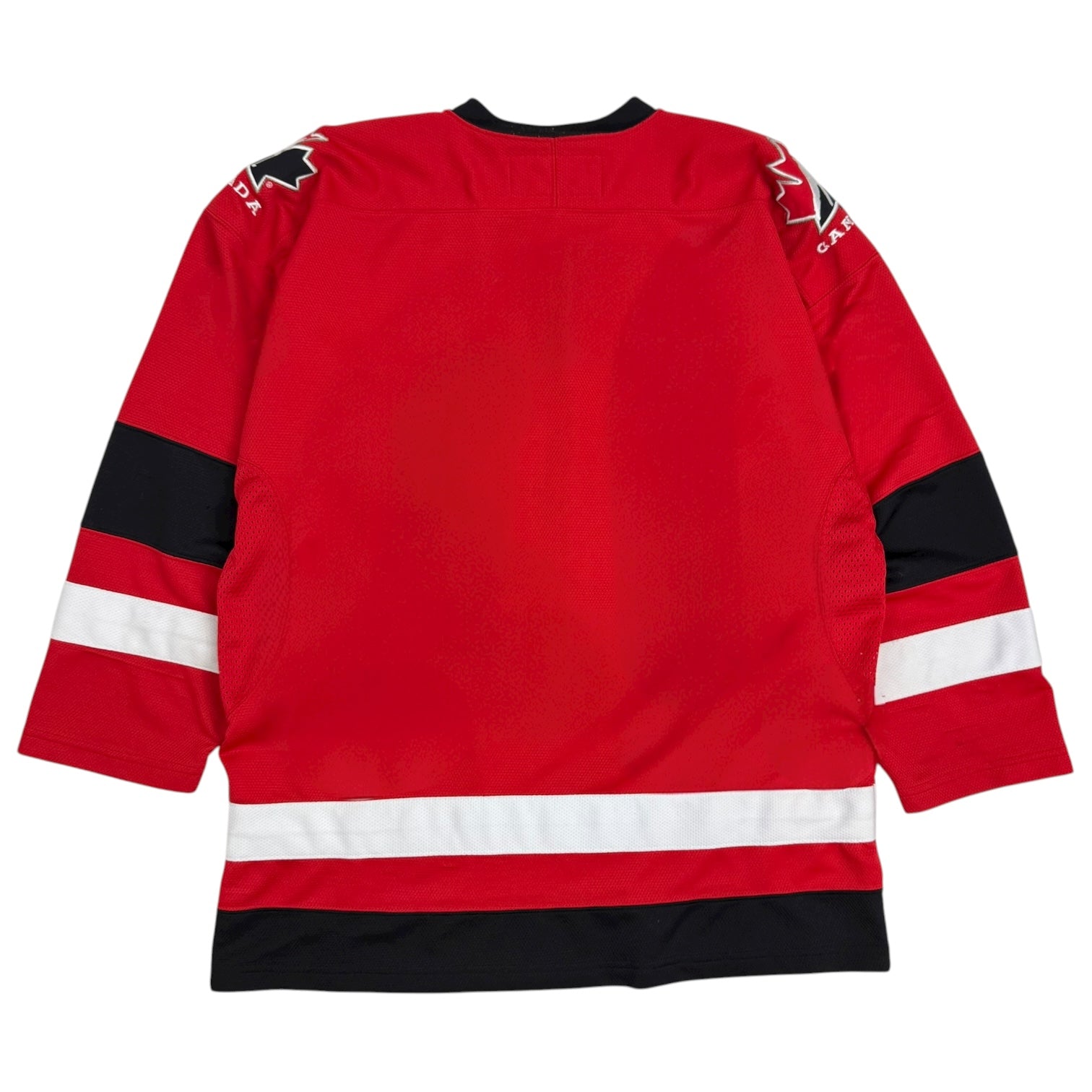 2002 Nike Team Canada Home Jersey Red