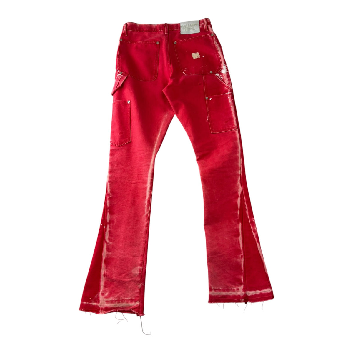 Gallery Dept LA Flare Carpenter Pants Red