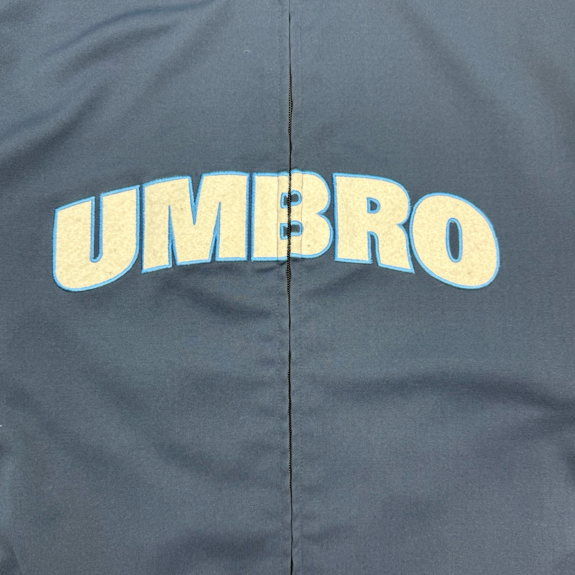 Vintage Umbro Zip Up Track Jacket Blue