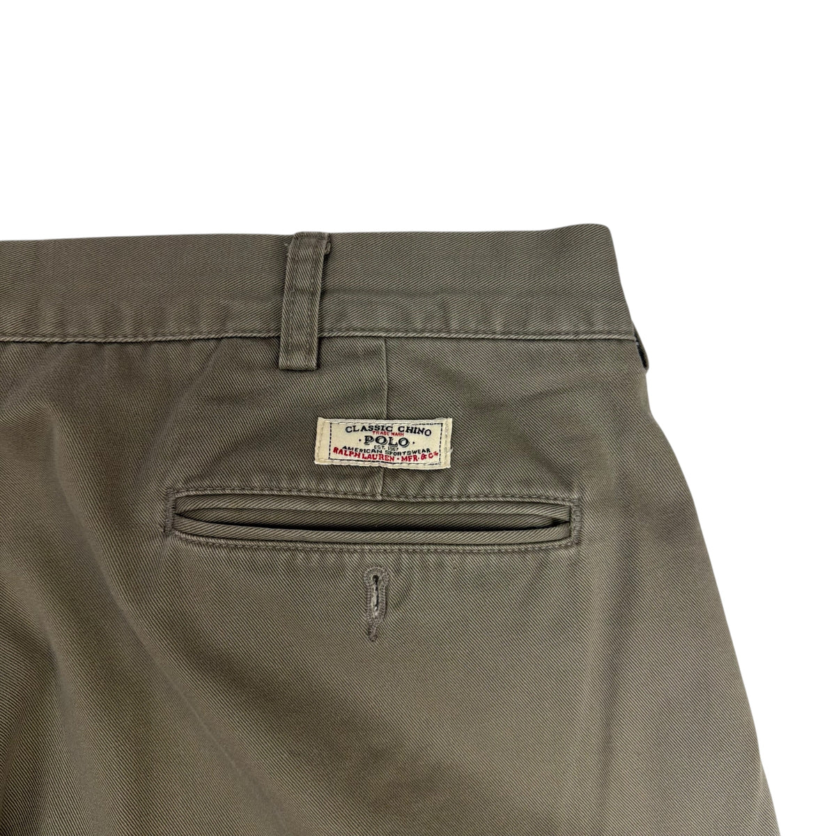 Vintage Polo Ralph Lauren Pleated Andrew Pant Brown