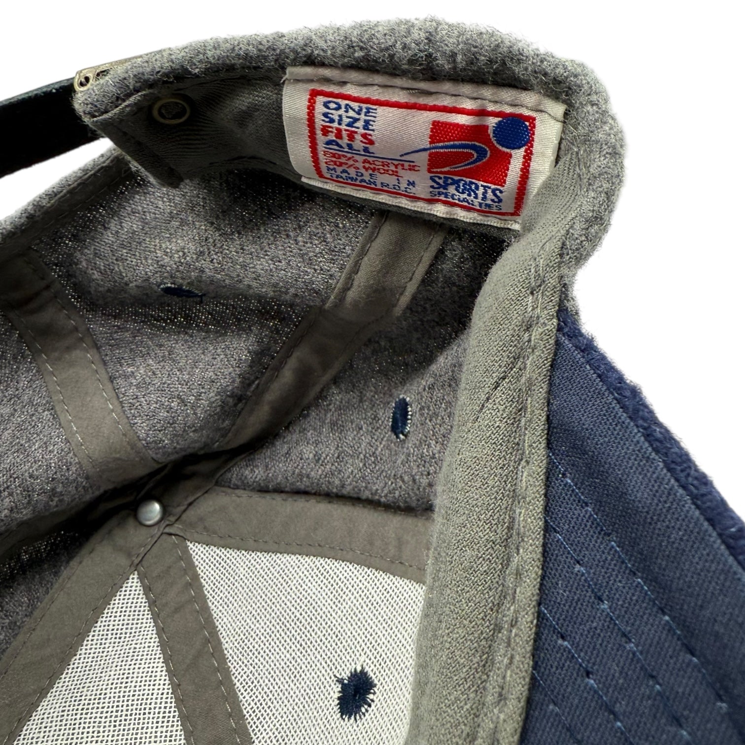 Vintage Sport Specialties Michigan Wolverines Wool Hat Grey/Blue