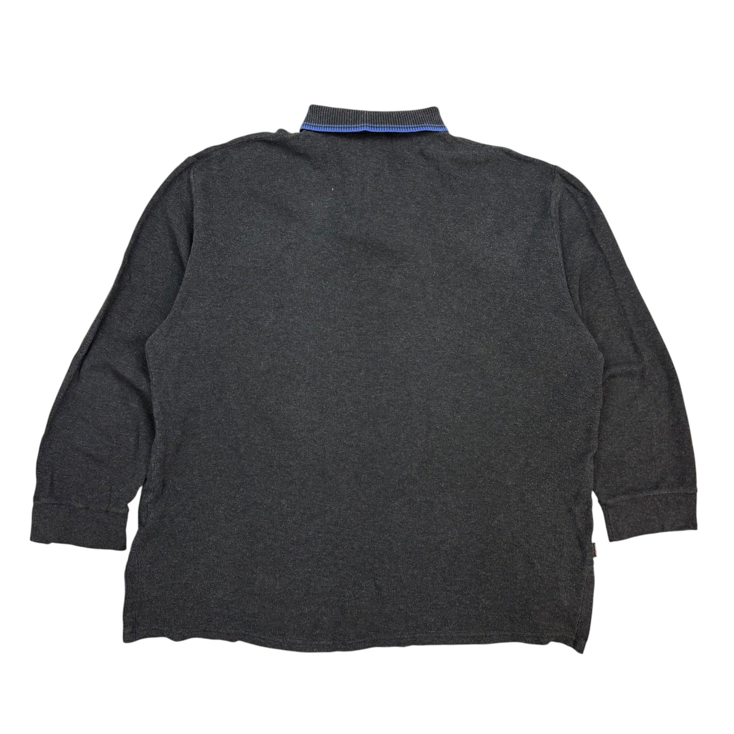 Vintage Polo Sport Ralph Lauren L/S Zip Polo Grey