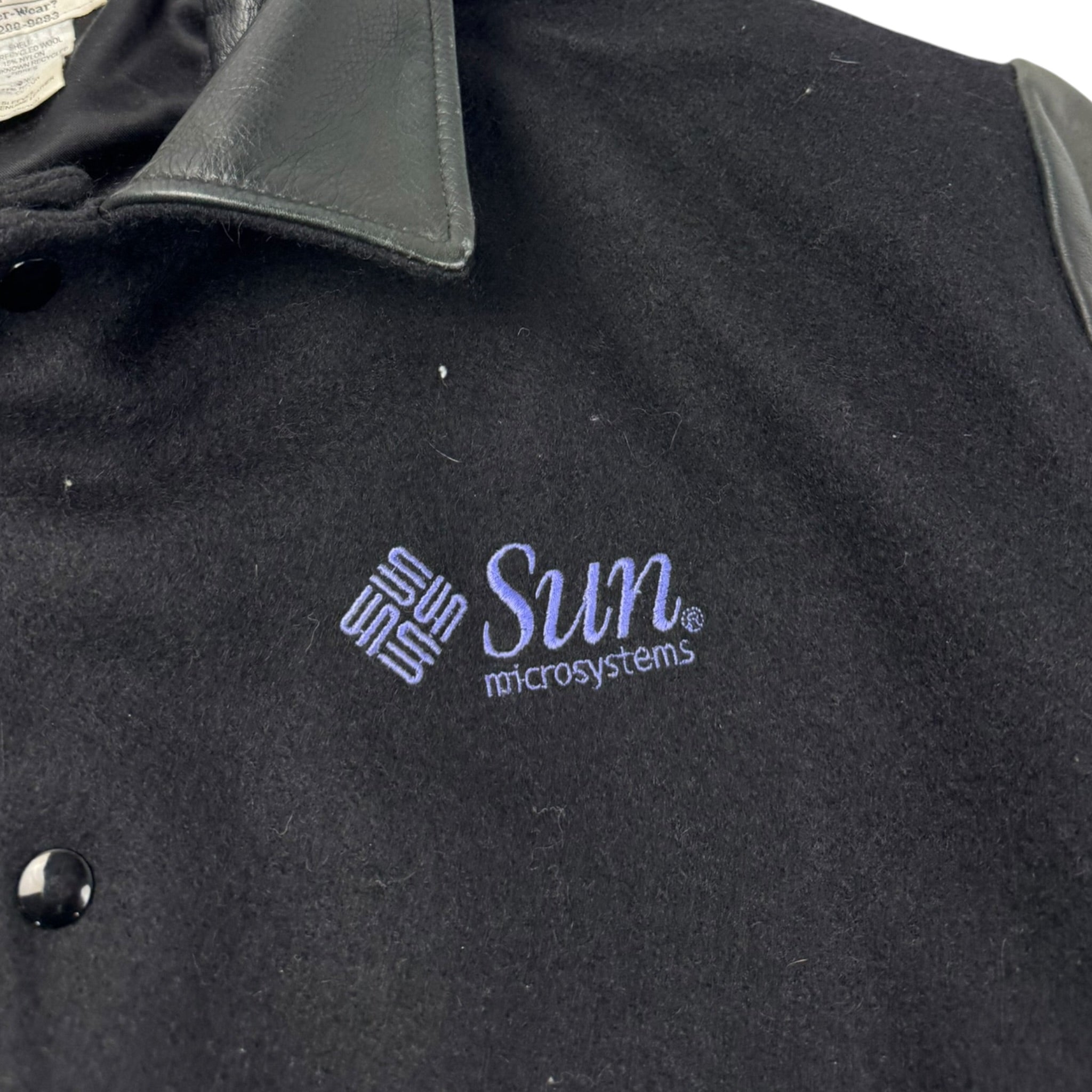 Vintage Java Script Sun Microsystems Varsity Jacket