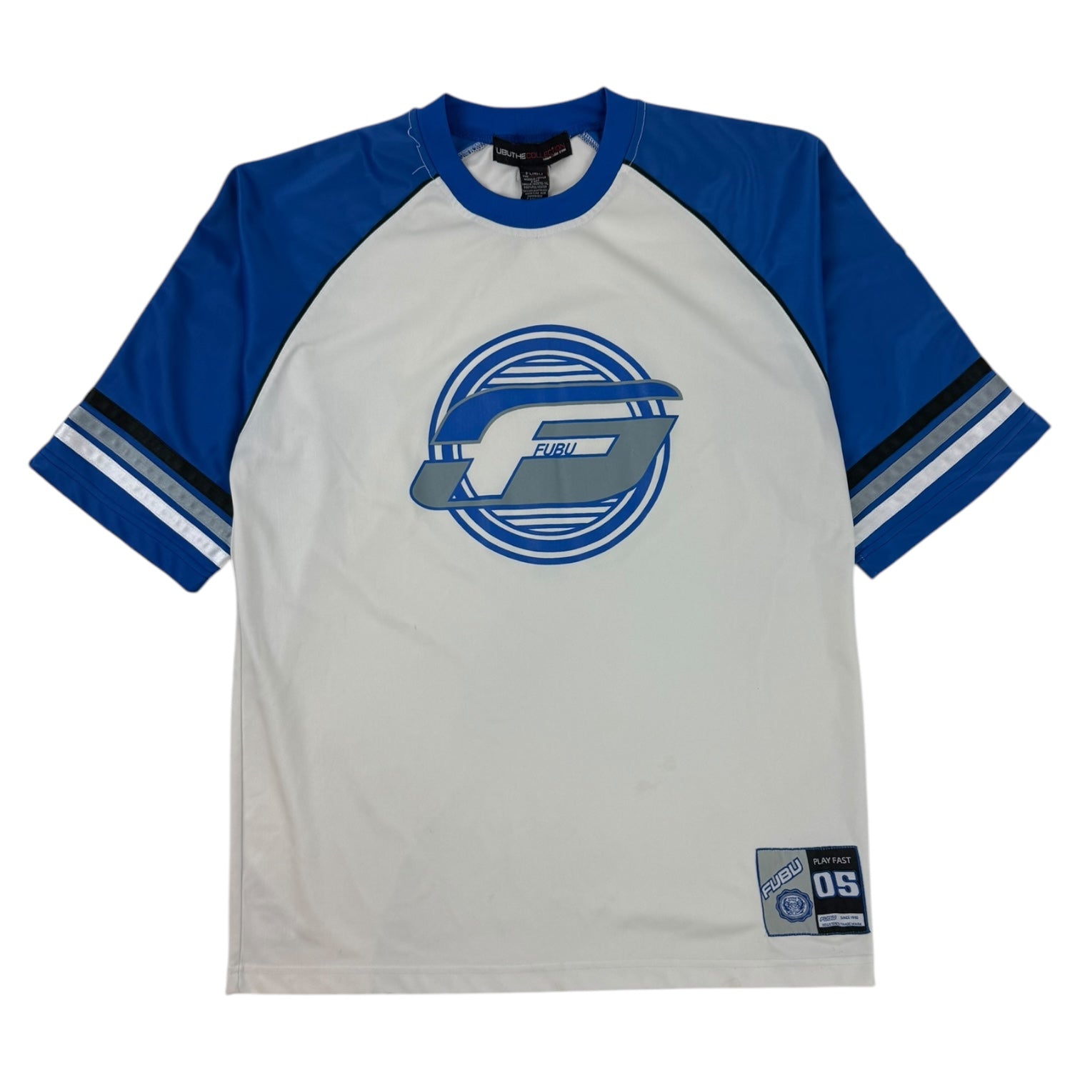 Vintage Y2K Fubu Jersey White/Blue