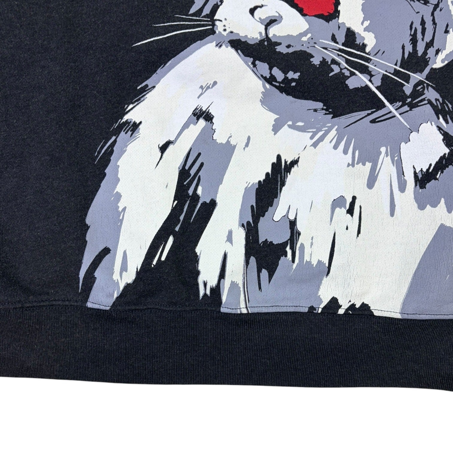 McQ Alexander McQueen Rabbit Crewneck Dark Grey