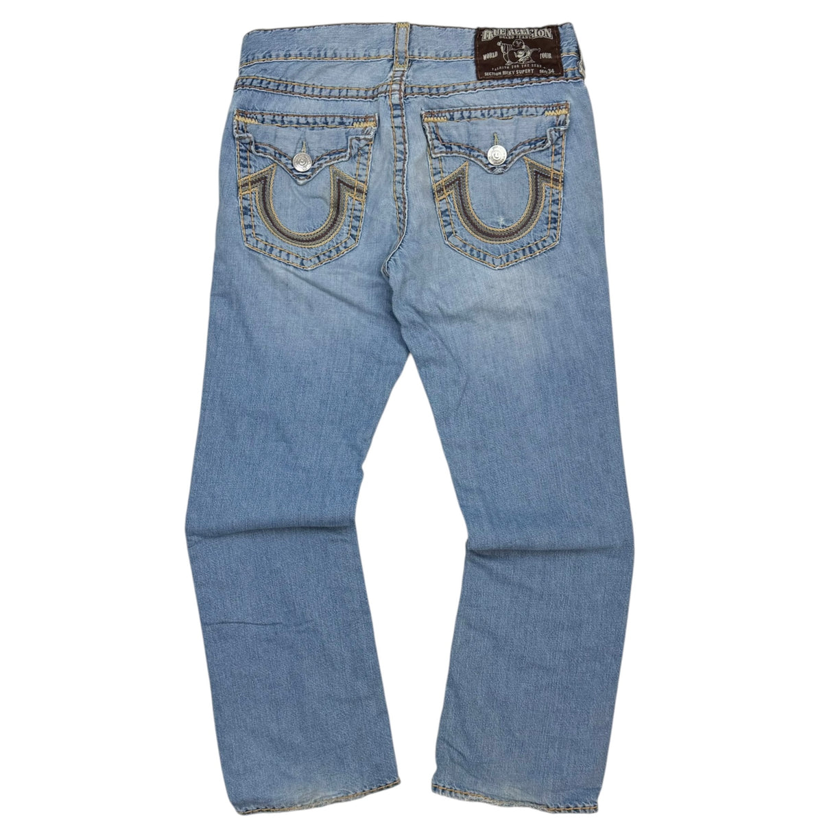 Vintage True Religion Ricky Super T Denim Jeans Blue