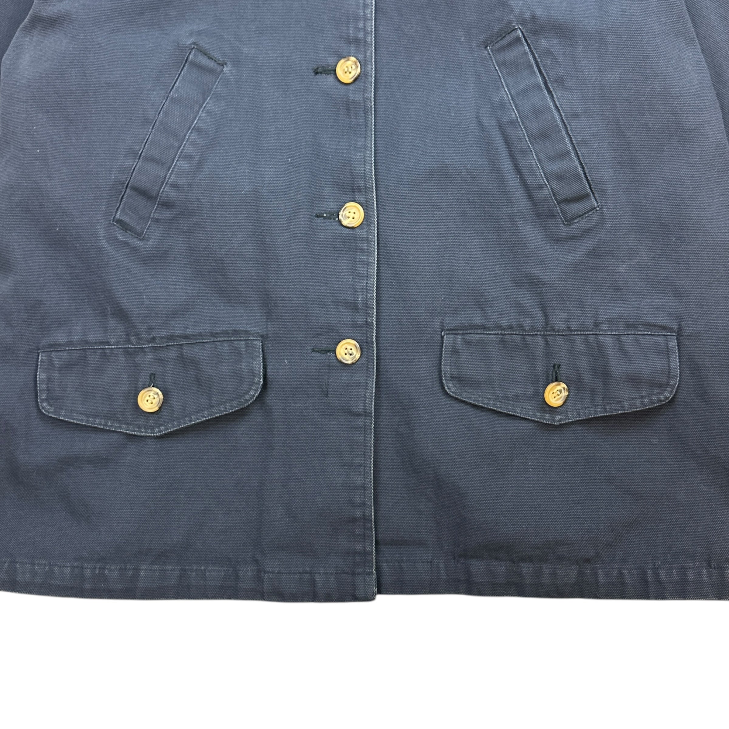 Vintage Great Lakes Long Jacket Navy