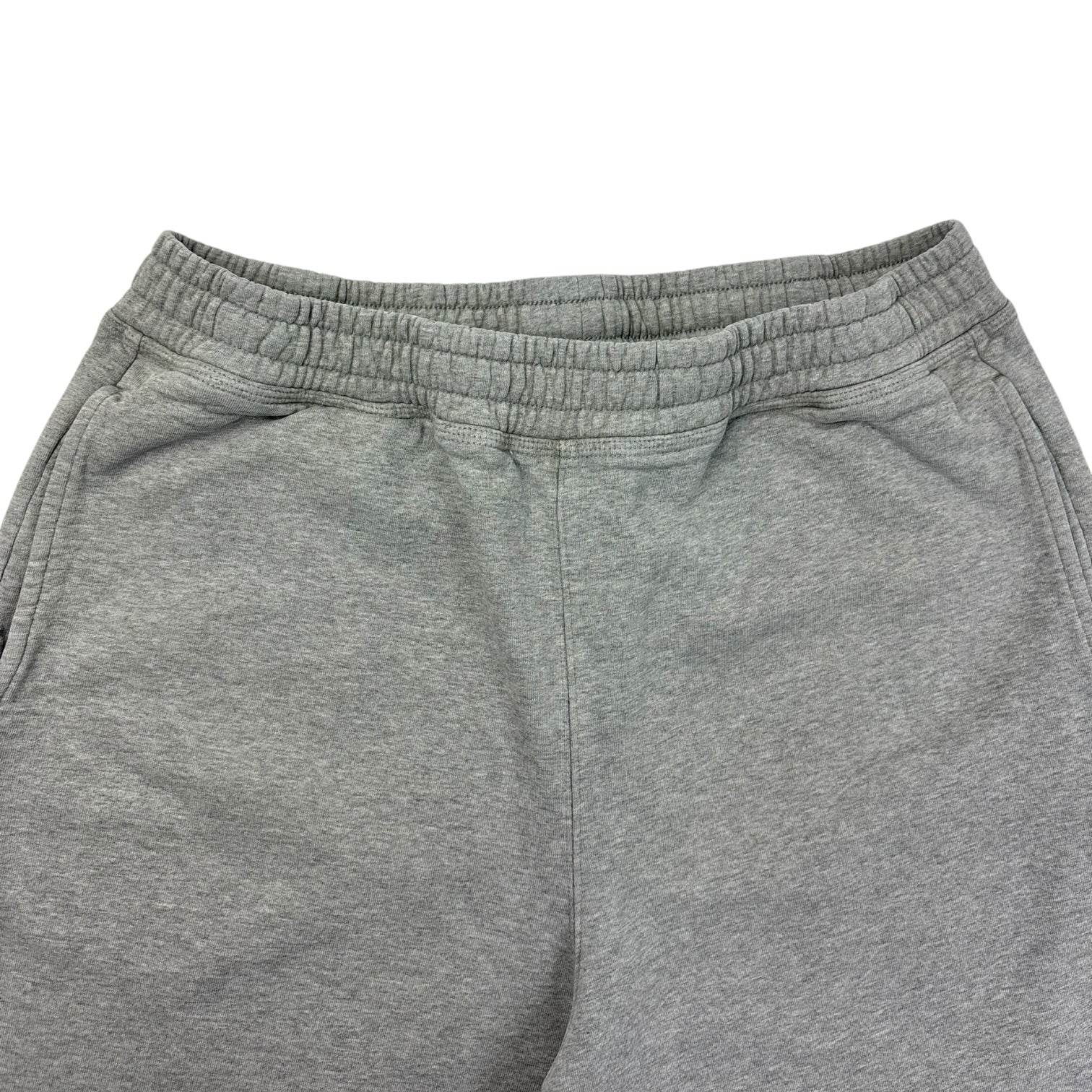 Stussy Stock Logo Fleece Shorts Grey