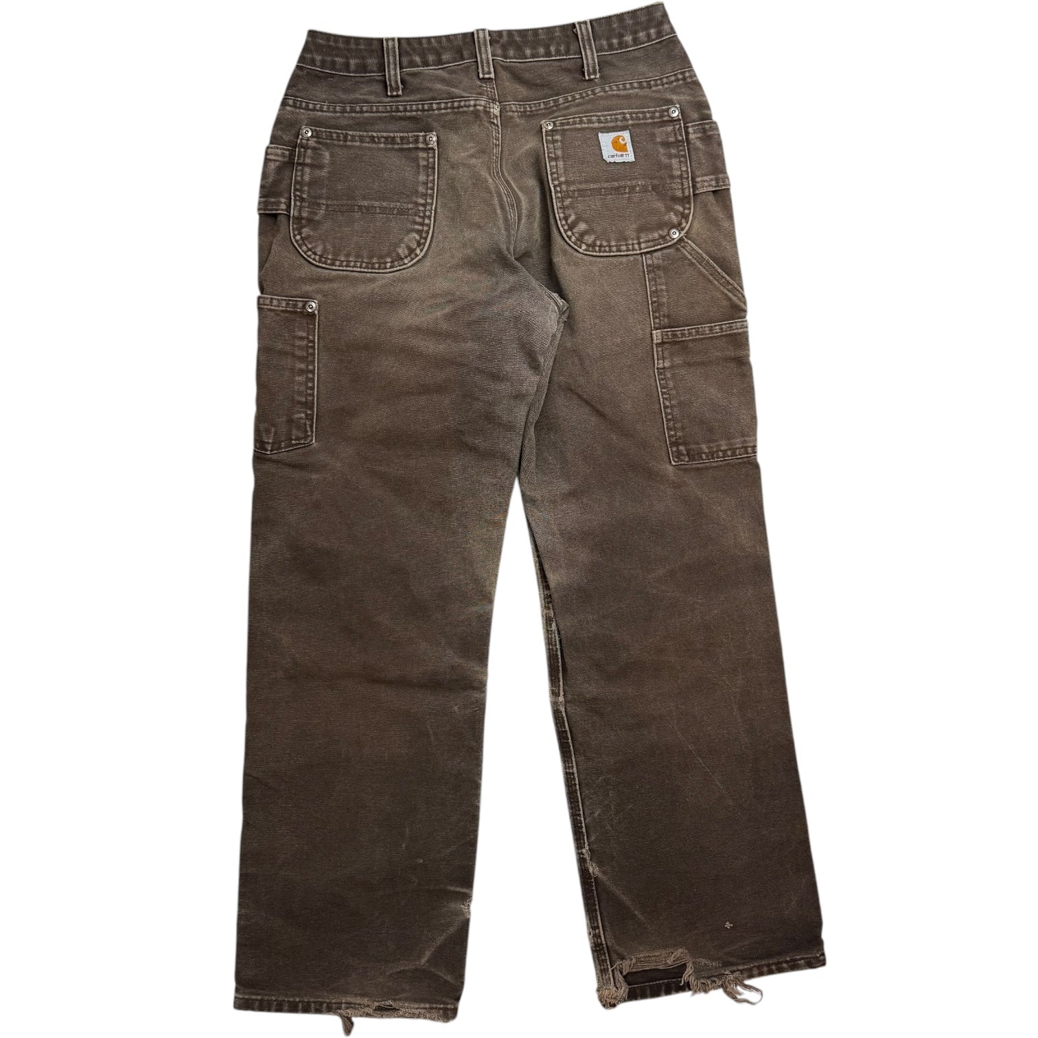 Vintage Women’s Carhartt Double Knee Pants Faded Brown